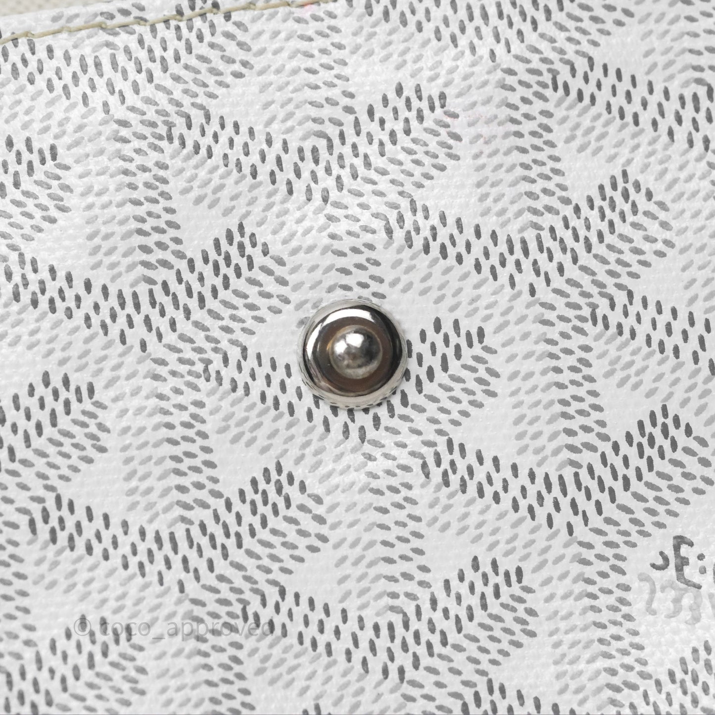 Goyard Saint Louis Tote Bag GM Blanc White