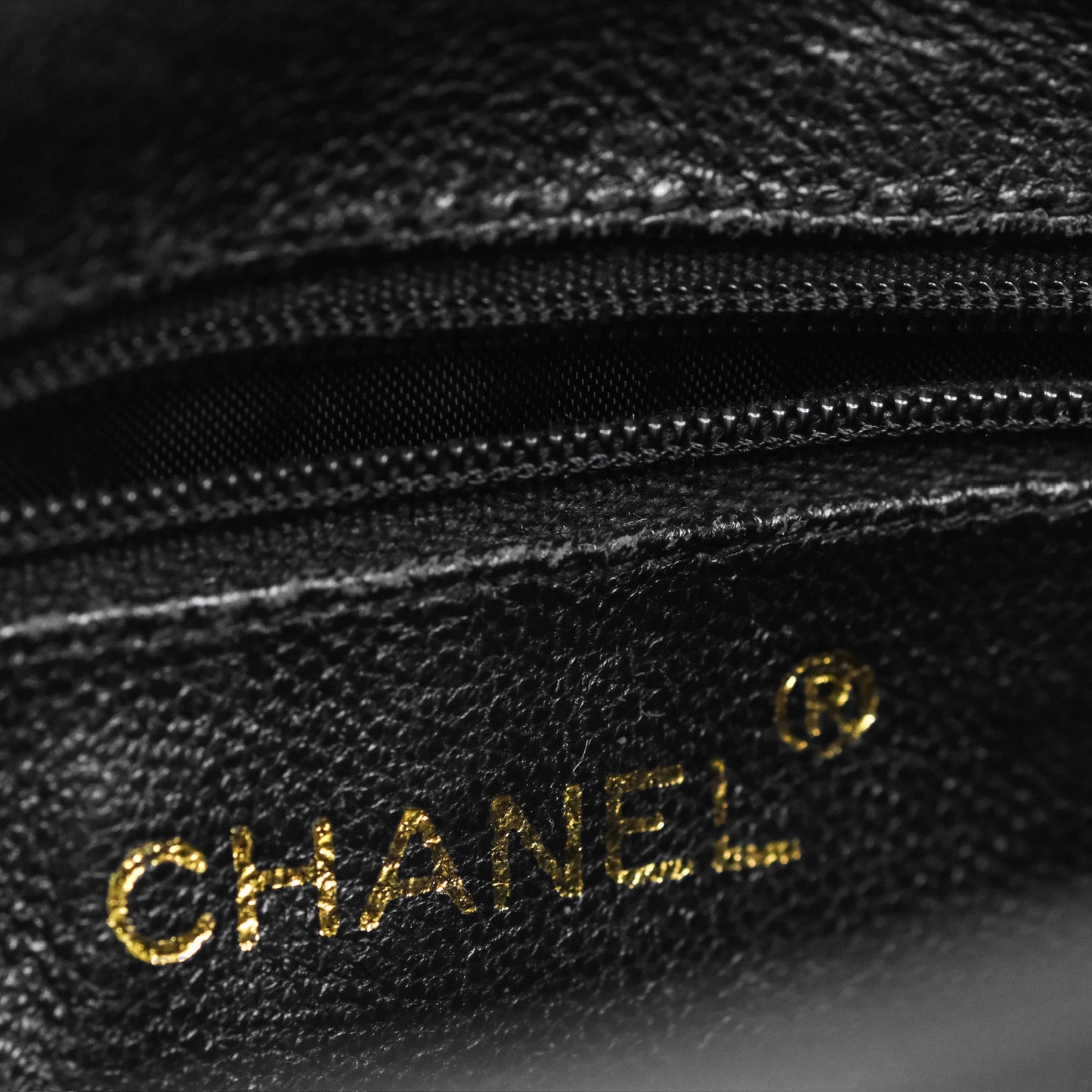Chanel Vintage Small Camera Bag Black Lambskin Gold Hardware