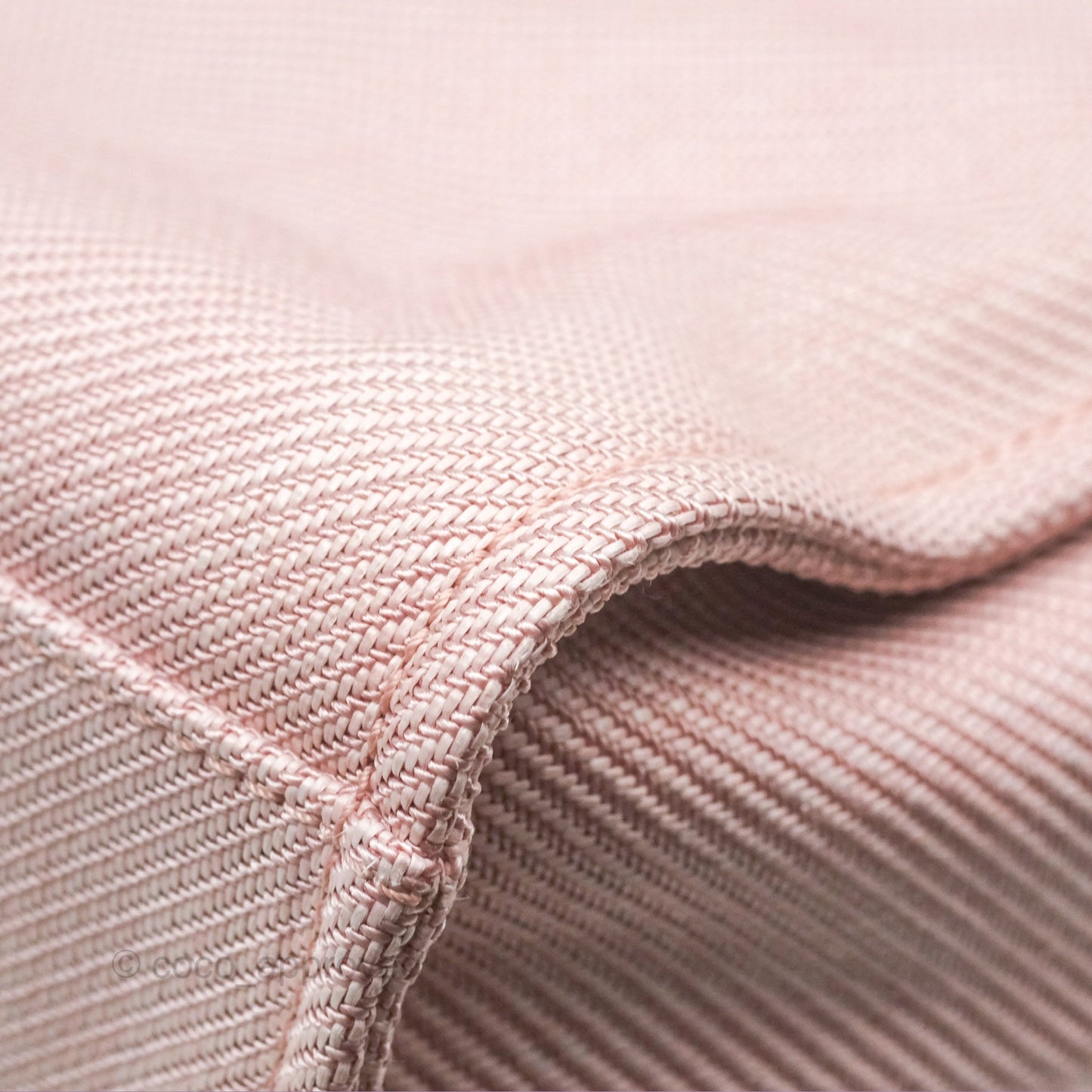 Chanel Large Deauville Pink Canvas 20A