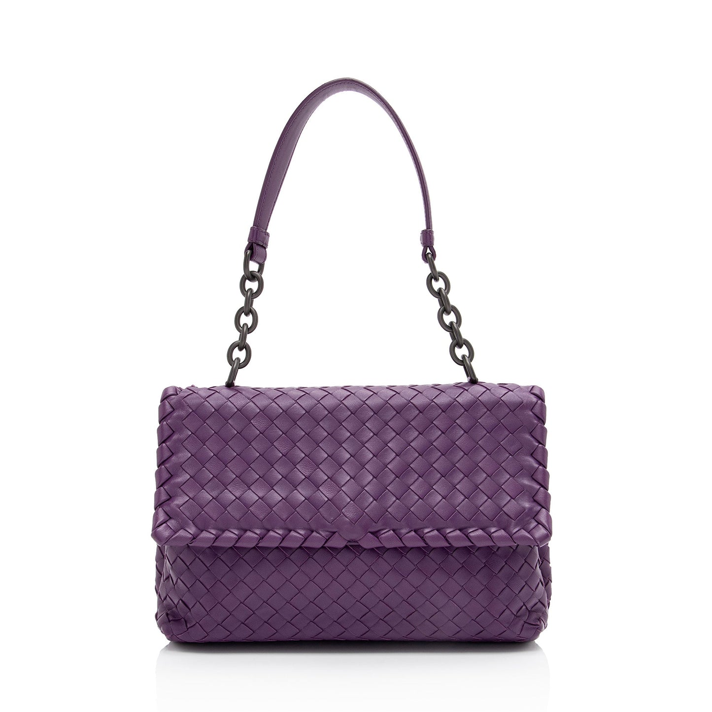 Luxury Bottega Veneta Intrecciato Olimpia Small Shoulder Bag