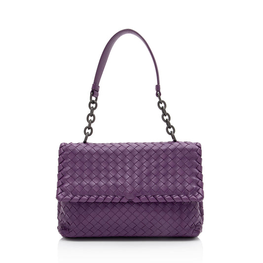 Luxury Bottega Veneta Intrecciato Olimpia Small Shoulder Bag