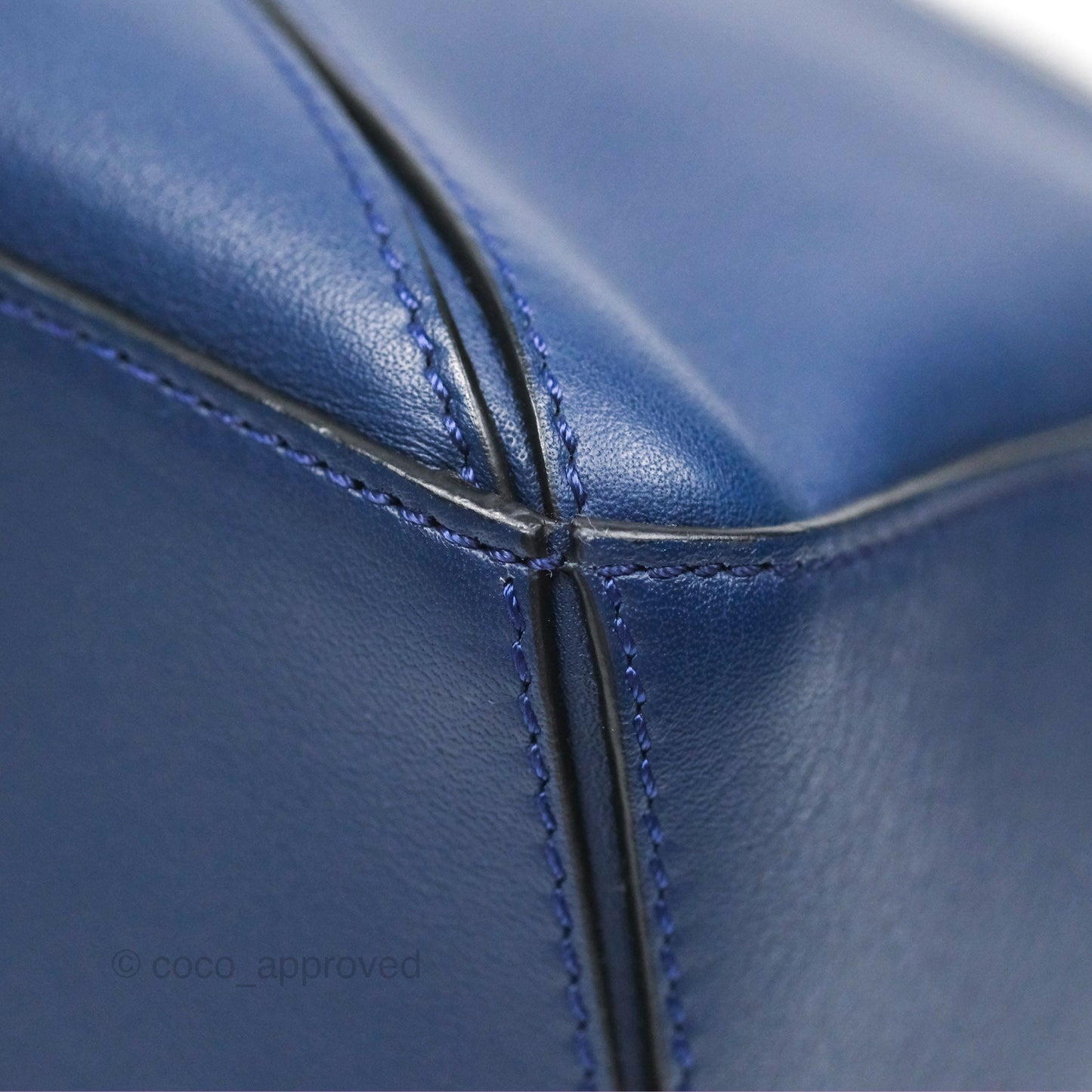 Loewe Small Puzzle Bag Navy Calfskin