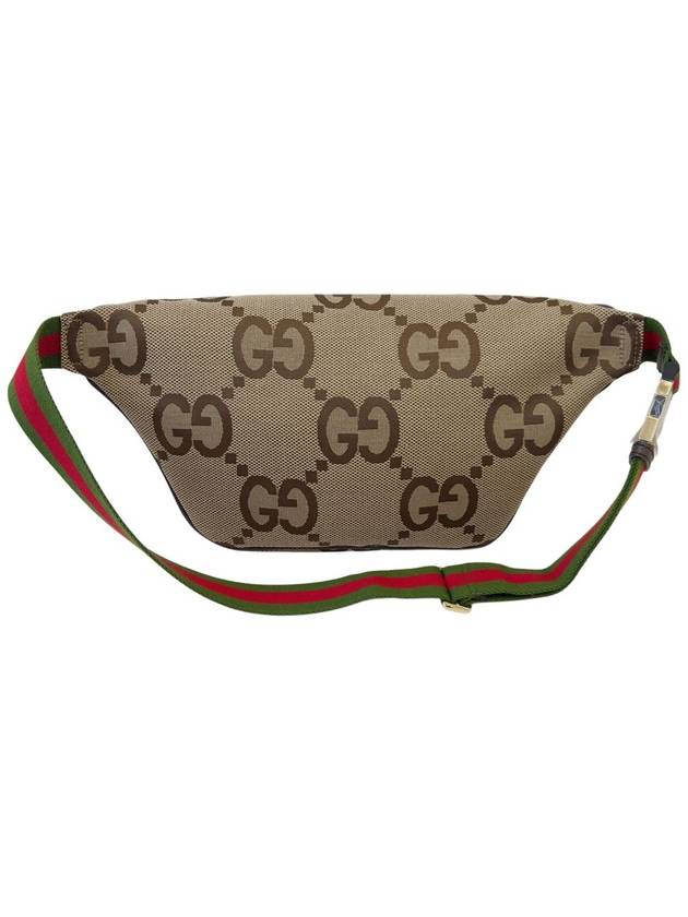Luxury Gucci Trending 2025 Jumbo GG Canvas Belt Bag Brown