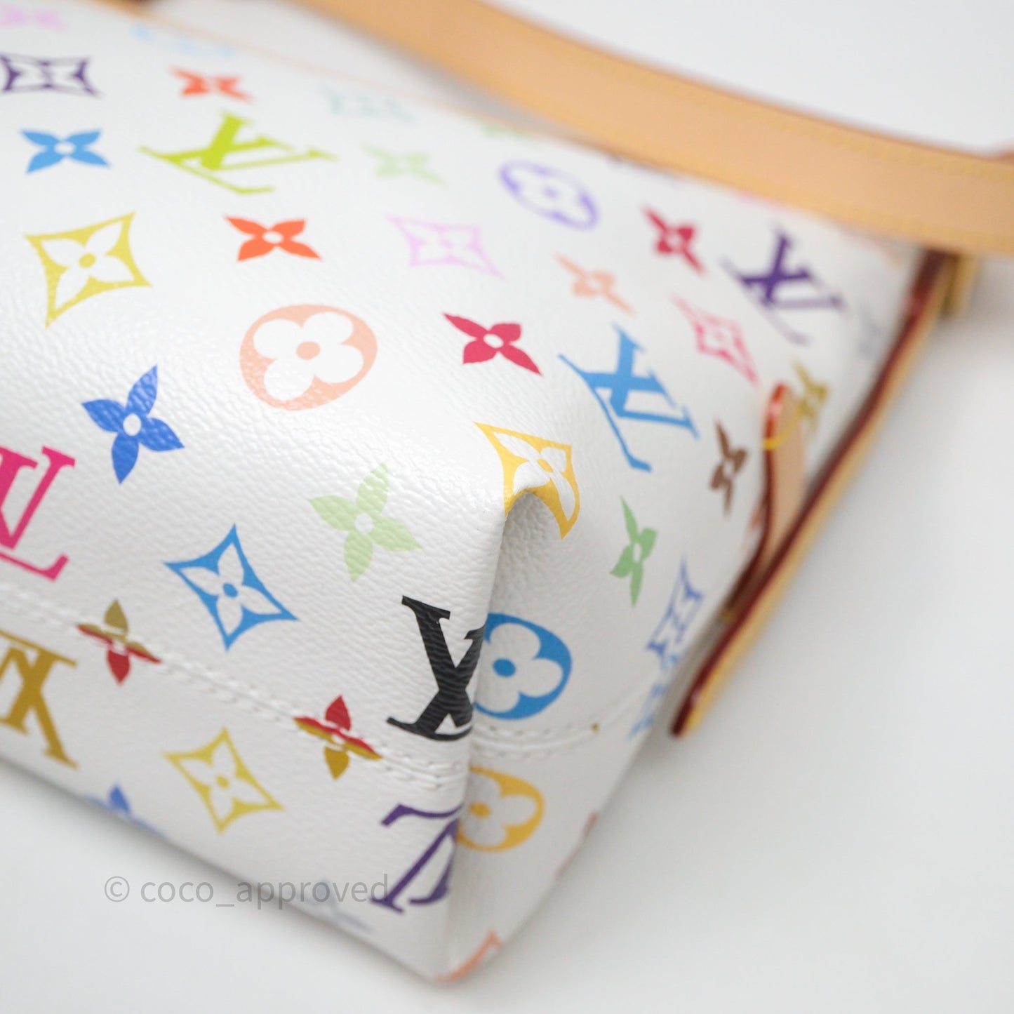 Louis Vuitton x Murakami Carryall East West White Monogram Multicolor