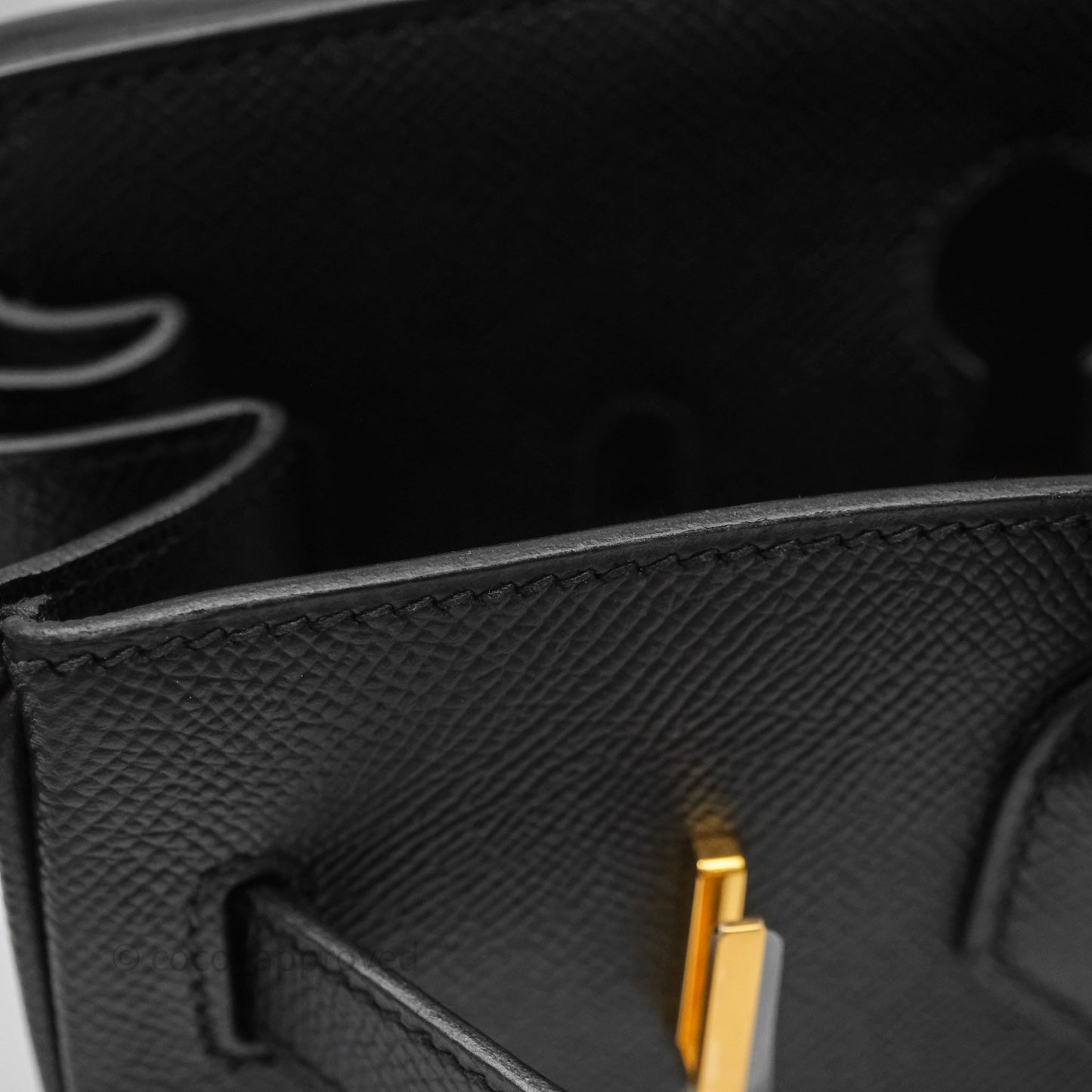 Hermès Birkin 30 Black Noir 89 Epsom Gold Hardware
