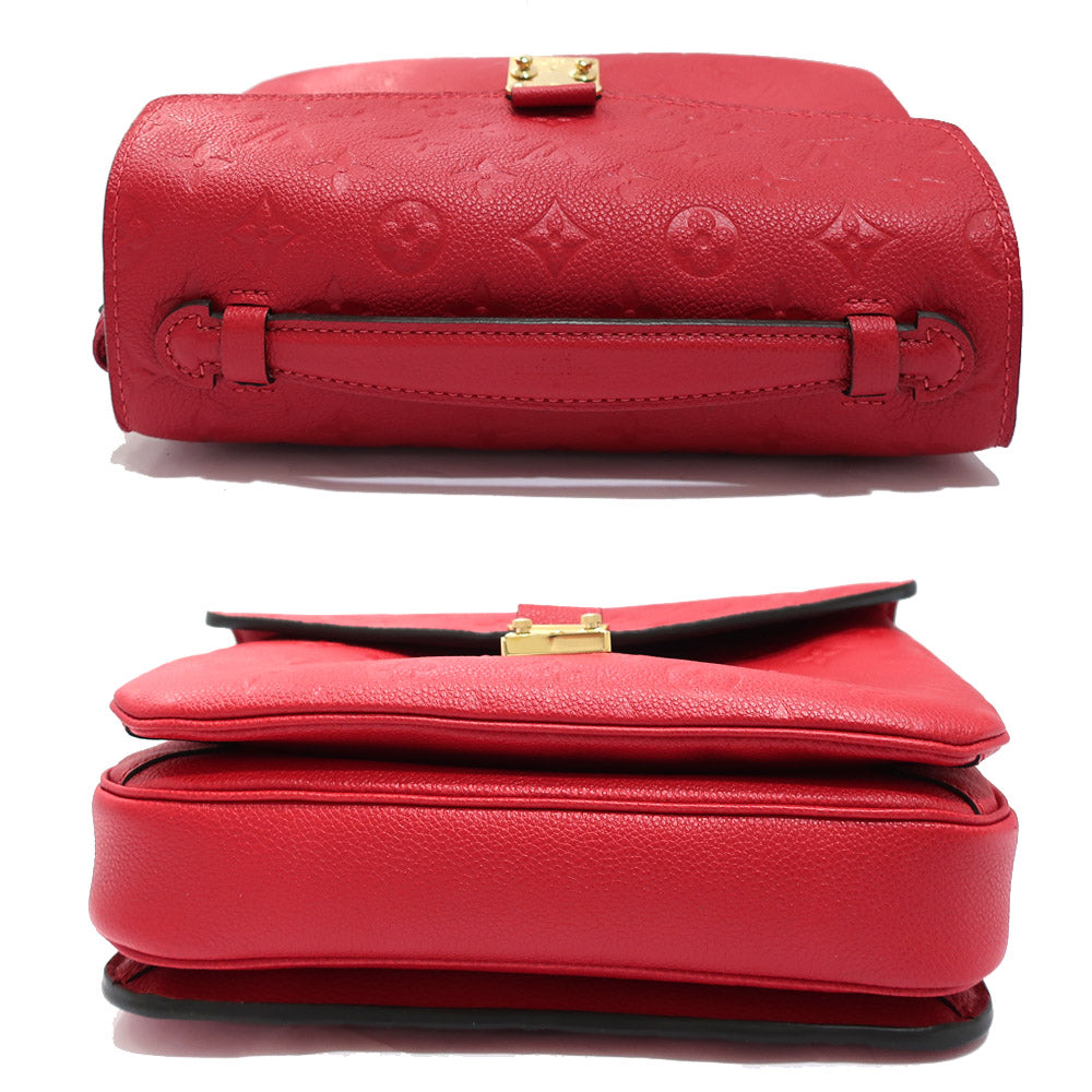 Louis Vuitton M.M. Monogram Implant M44155 2WAY Scarlet G   Women Box  Bag