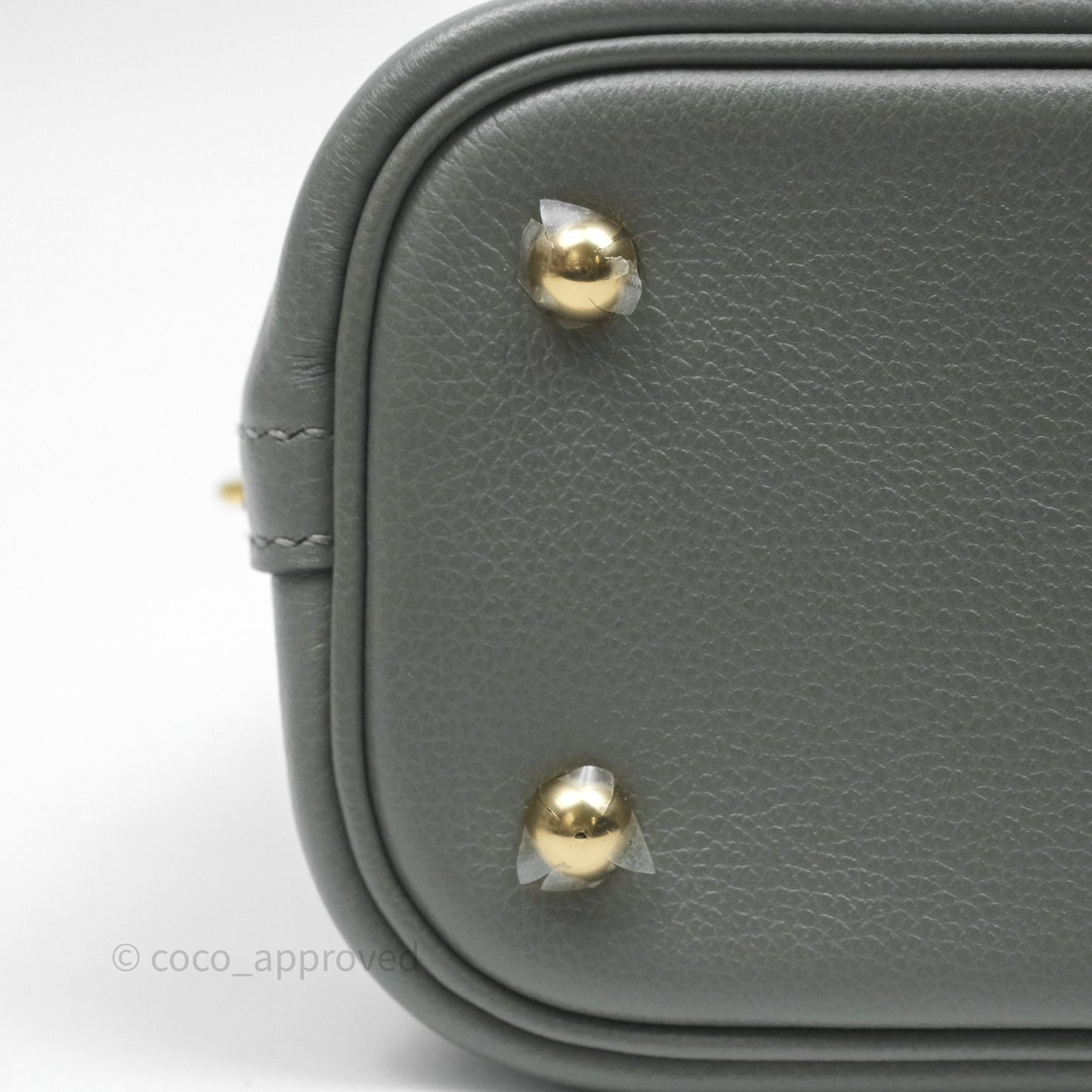 Hermès Bolide 1923 25 Gris Meyer 0L Evercolor Gold Hardware