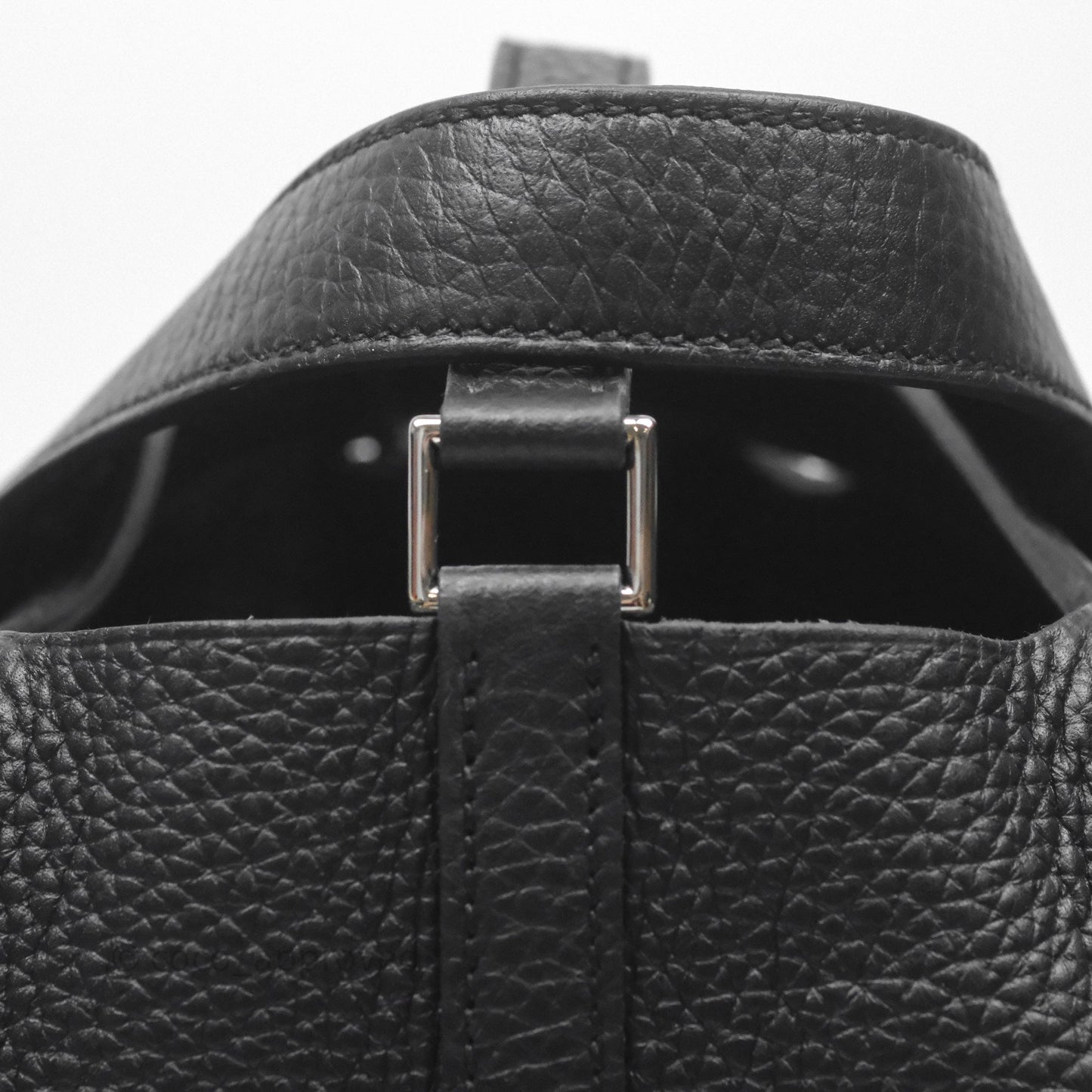 Hermès Picotin 18 Black Noir 89 Clemence Palladium Hardware