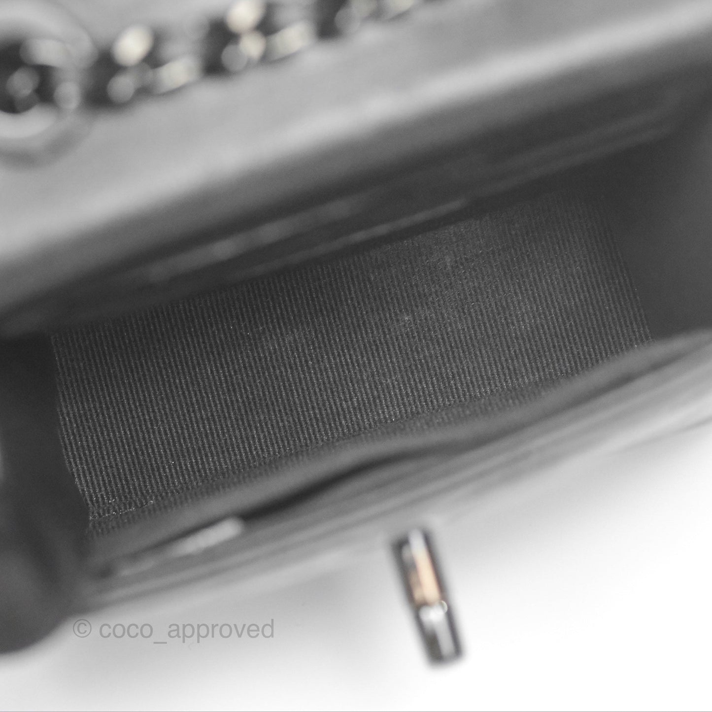 Chanel Mini Trendy CC Clutch With Chain Quilted So Black Lambskin