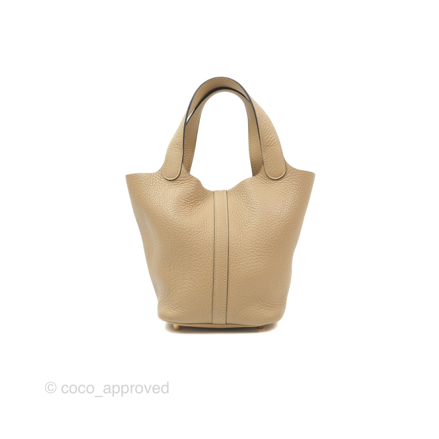 Hermès Picotin 18 Trench Clemence Gold Hardware