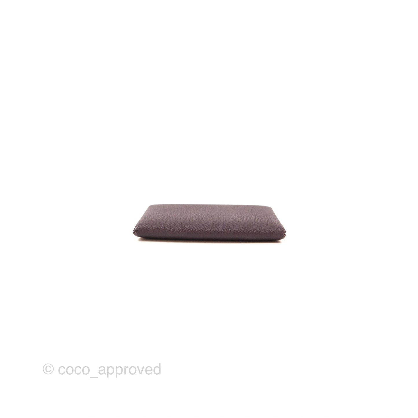 Hermès Calvi Card Holder Rouge Sellier Epsom