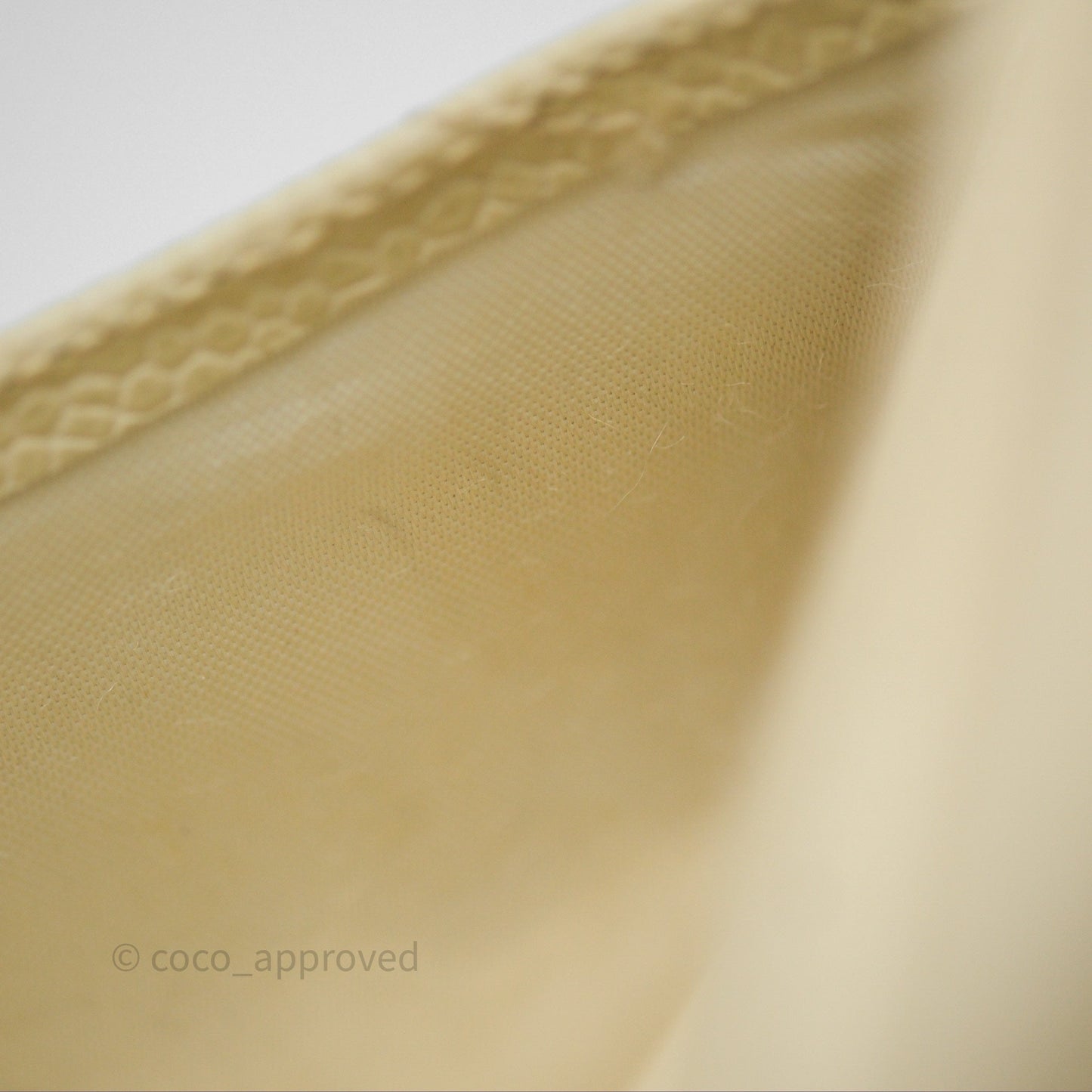 Chanel Vintage Chevron Camera Bag Light Beige Caviar Gold Hardware