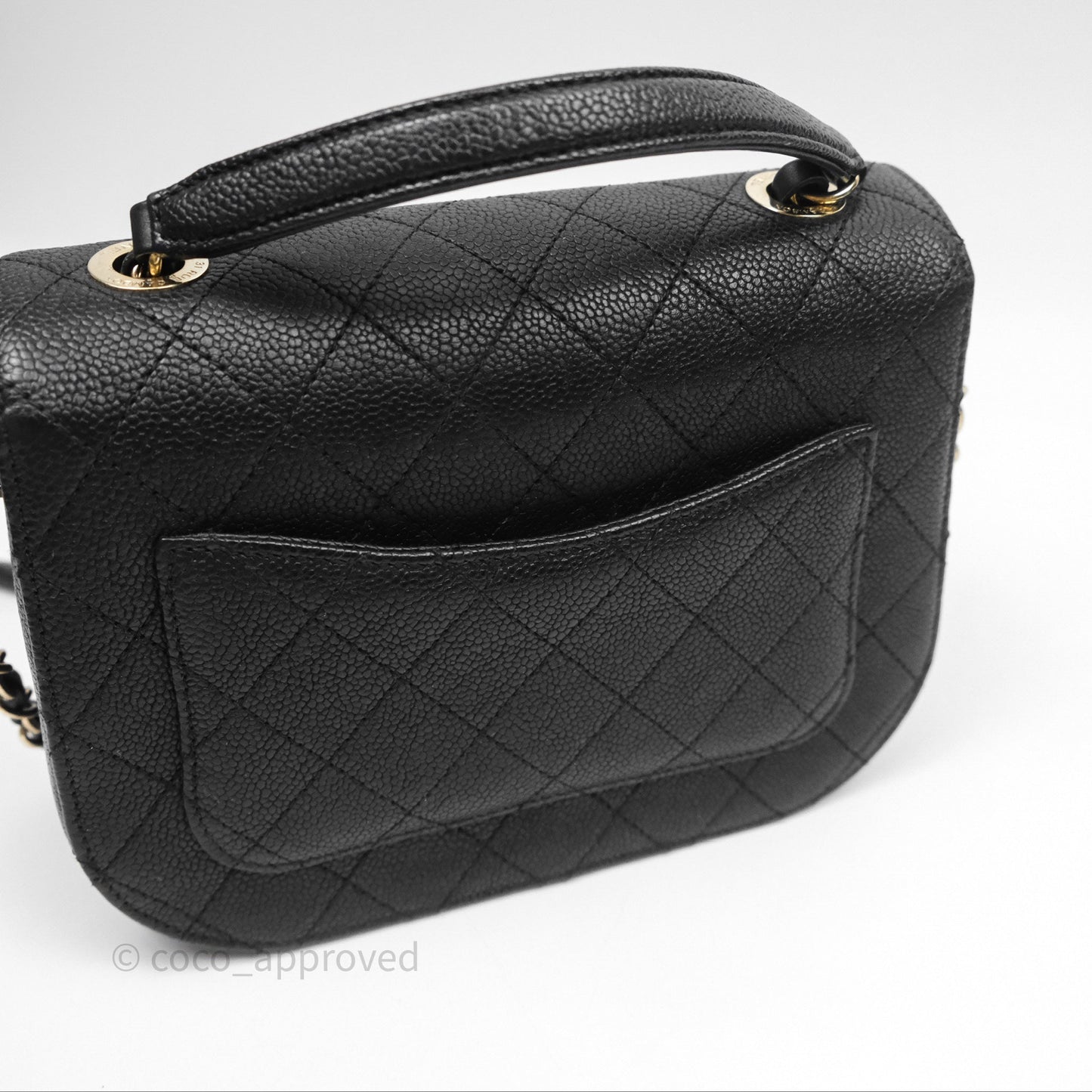 Chanel Small CC Cuba Flap Bag Black Caviar Gold Hardware