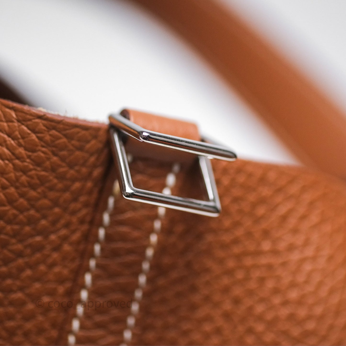 Hermès Picotin 22 Gold 37 Clemence Palladium Hardware