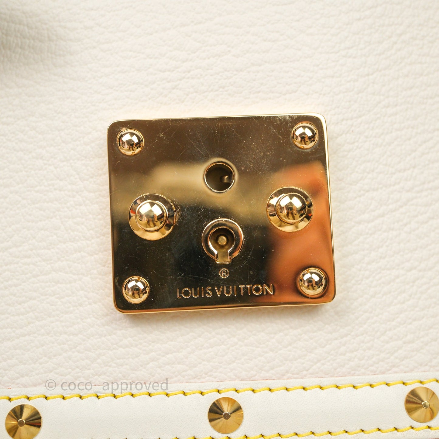 Louis Vuitton Le Fabuleux Bag White Suhali