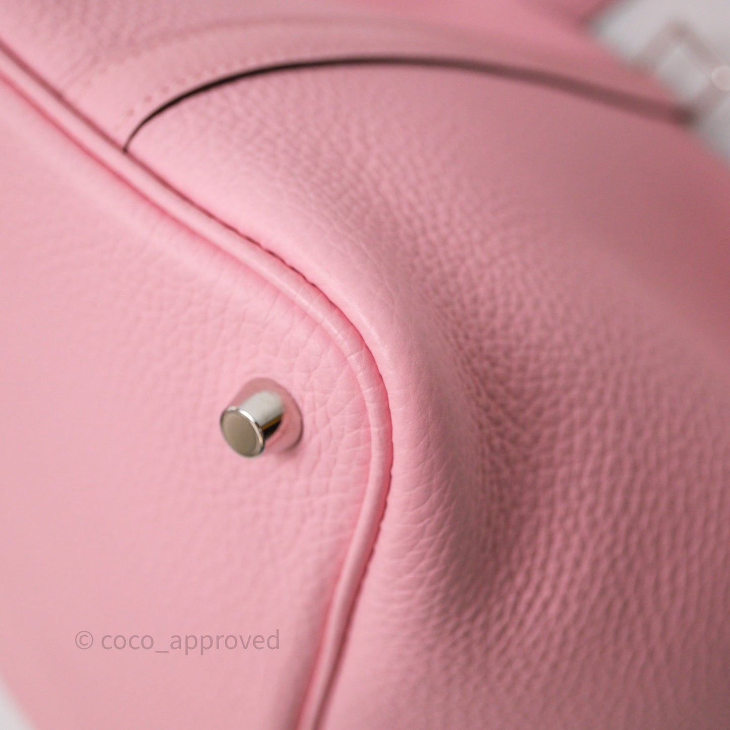 Hermès Picotin 18 Rose Sakura 3Q Clemence Palladium Hardware