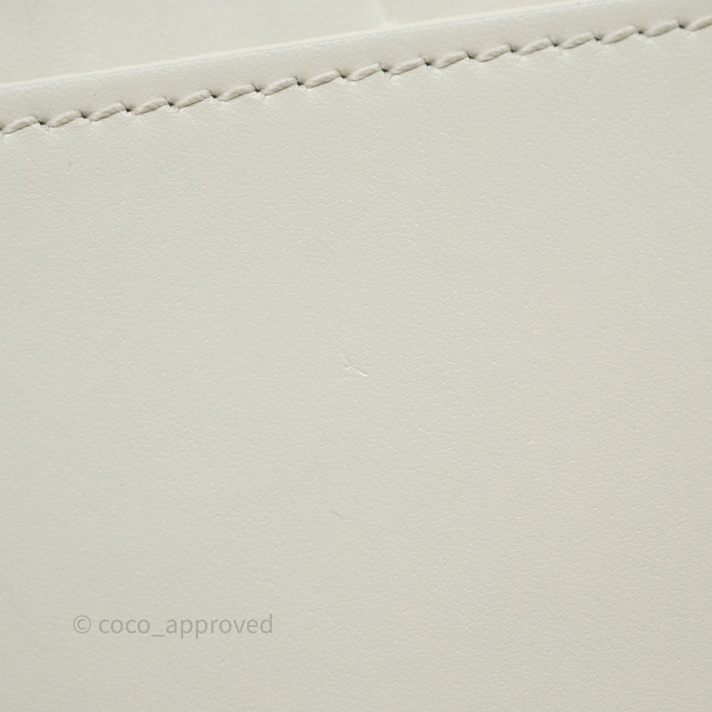 Christian Dior Medium Bobby Flap White Box Calfskin