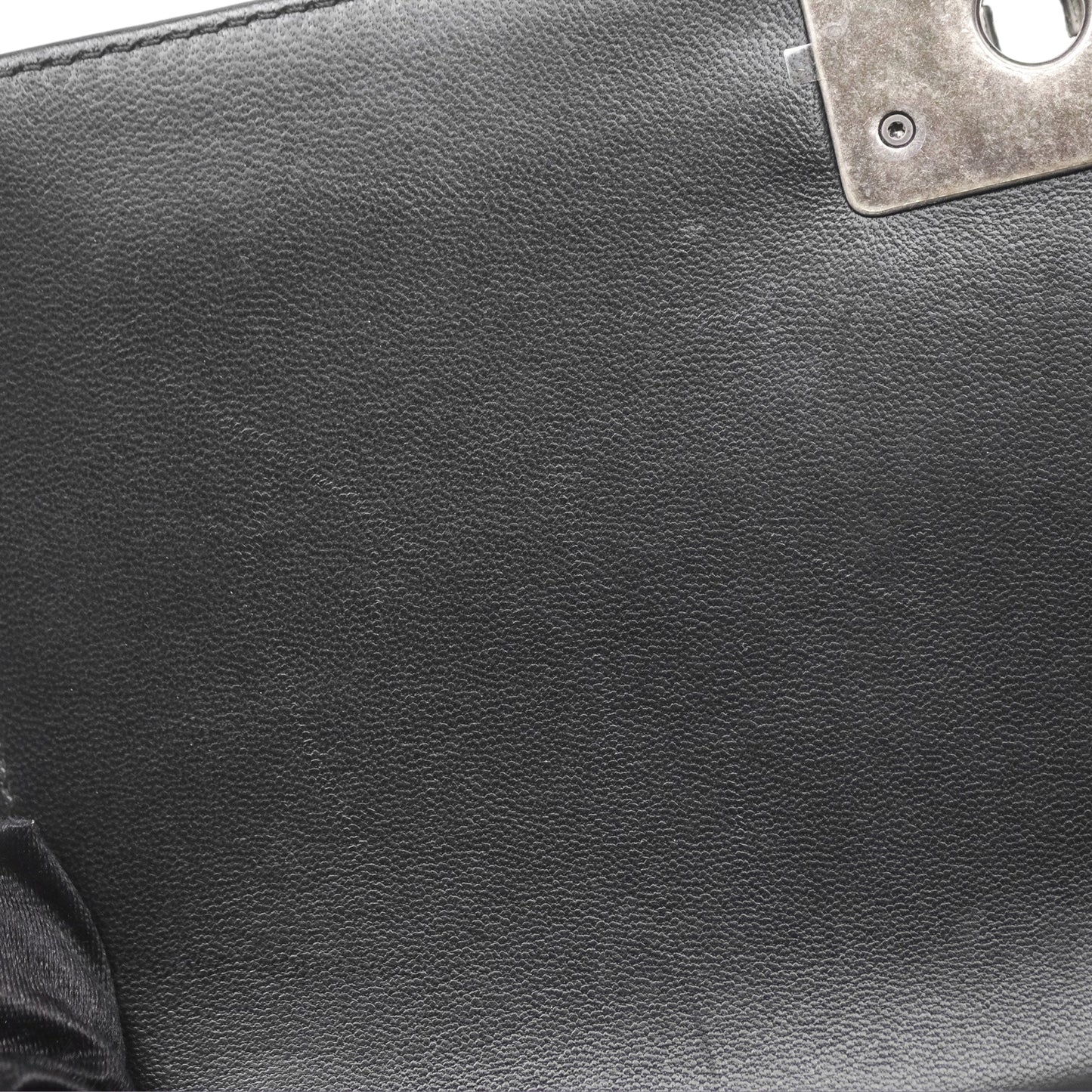 Chanel Medium Boy Quilted Black Lambskin Ruthenium Hardware