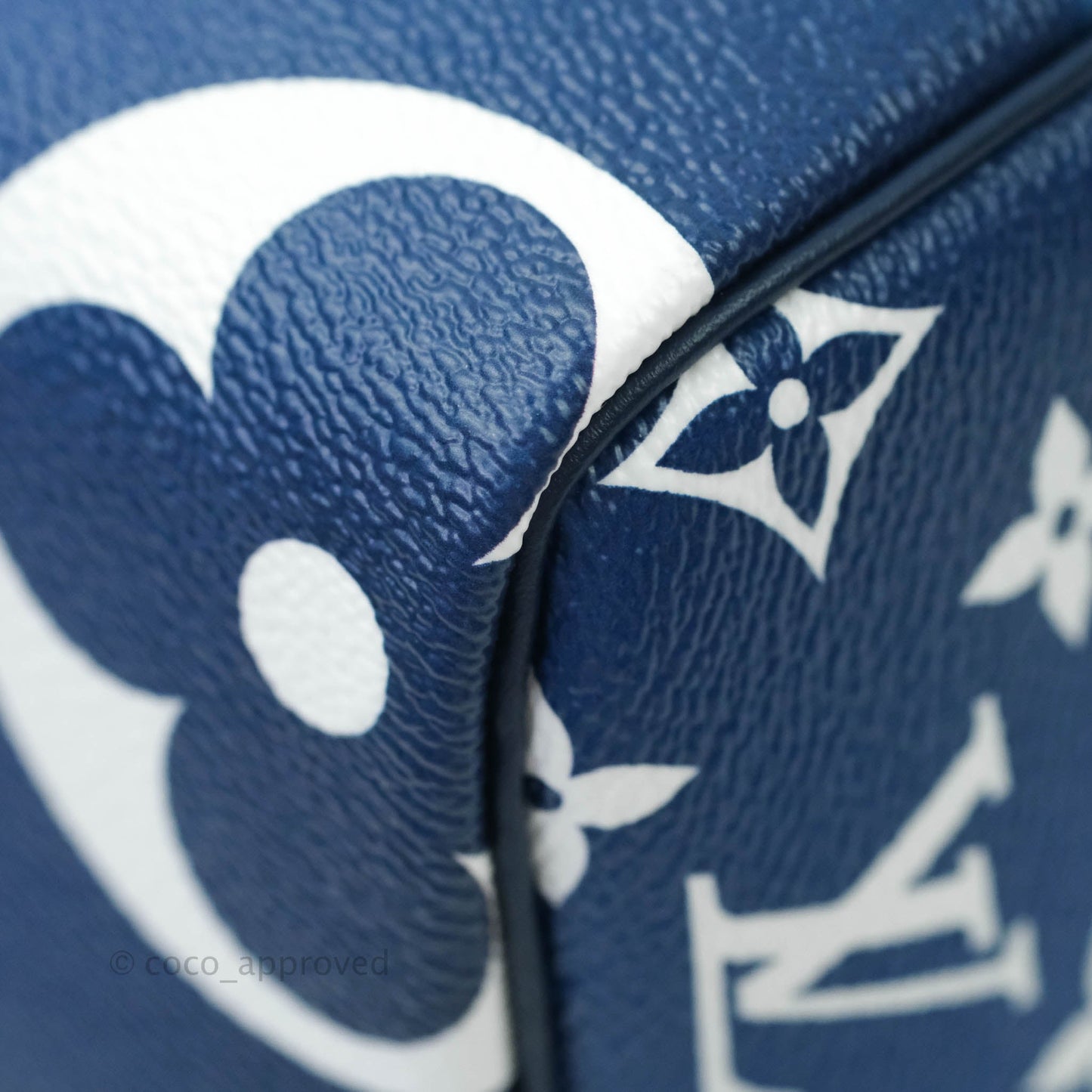 Louis Vuitton Blue Monogram Canvas Escale Speedy Bandouliere 30 Bag