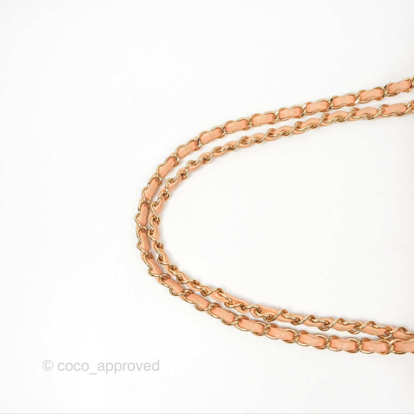 Chanel Coco Logo Medium Classic Flap Quilted Coral Pink Canvas Gold Hardware