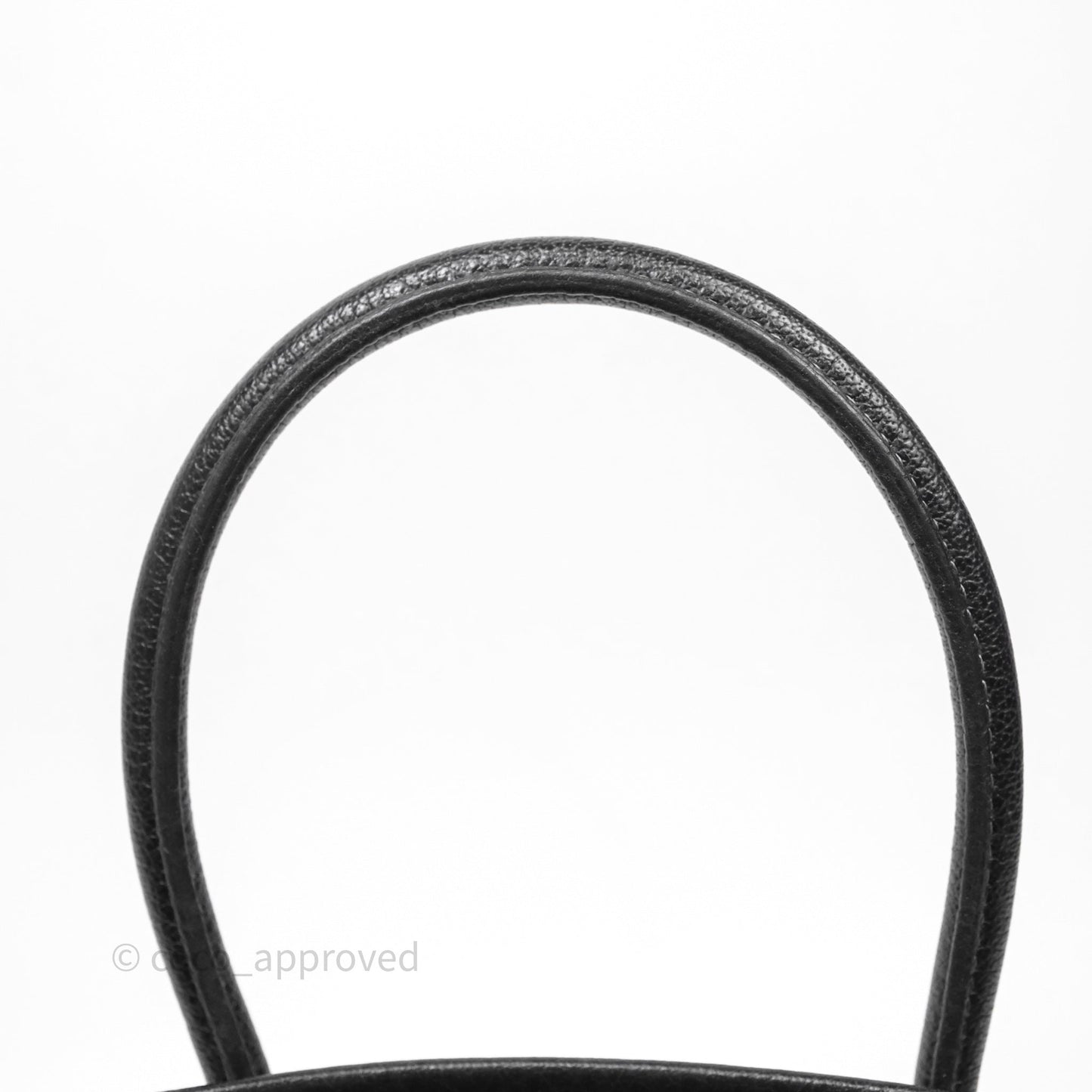 Hermes Vintage Mini Garden Party Noir 89 Canvas Palladium Hardware