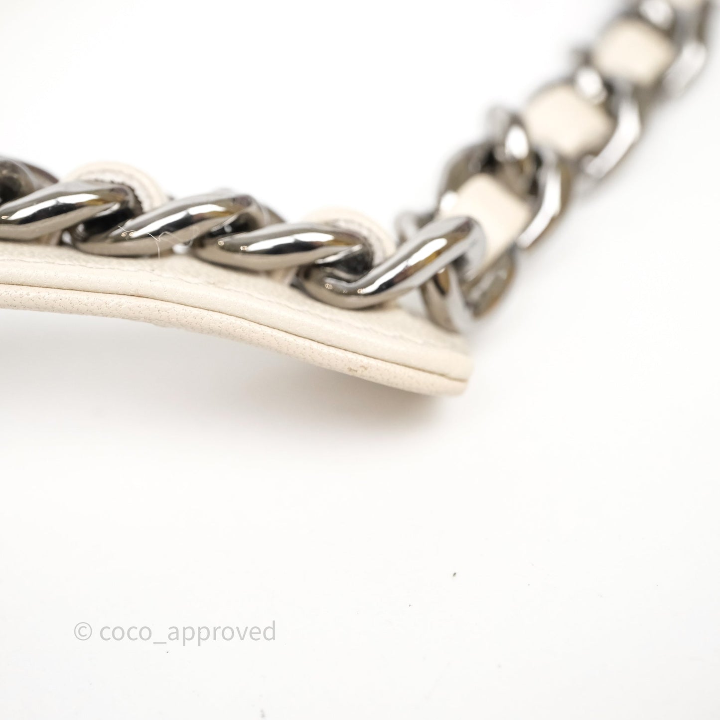 Chanel 19 Small Ivory Mixed Hardware