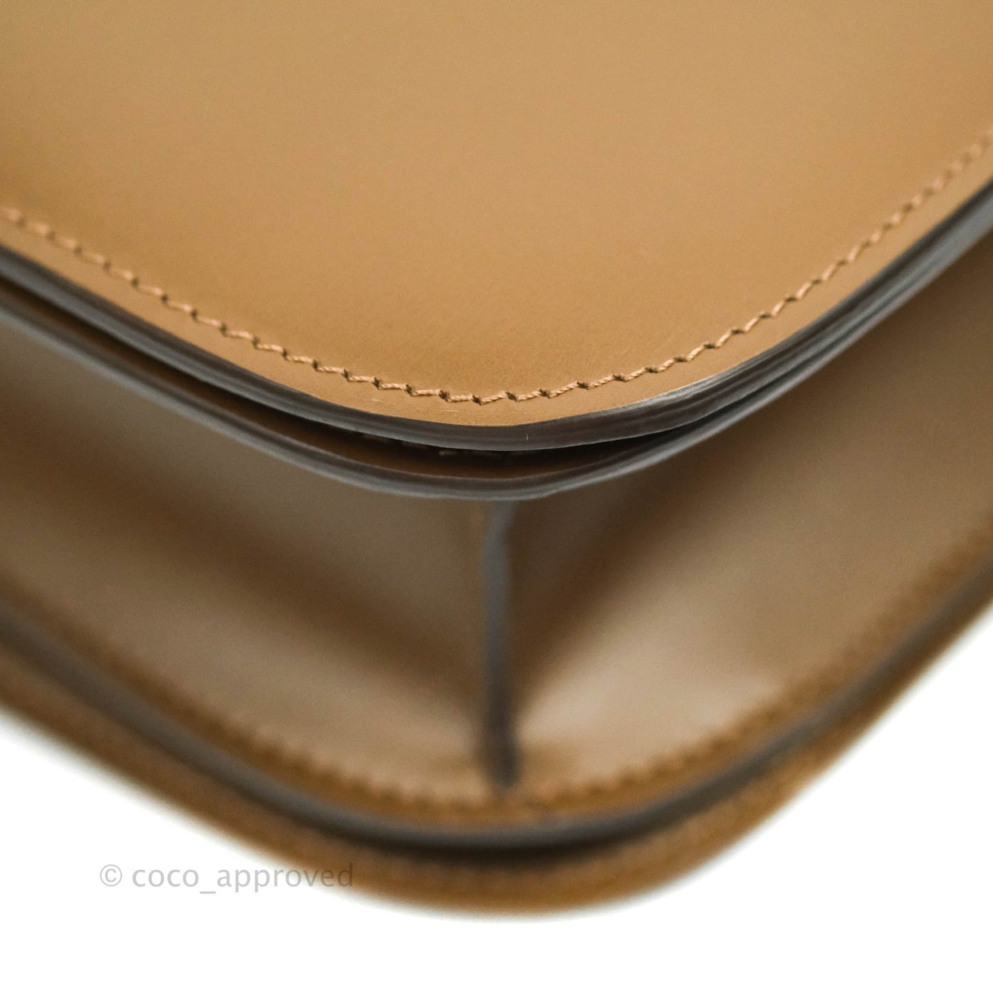 Celine Medium Classic Box Flap Caramel Calfskin