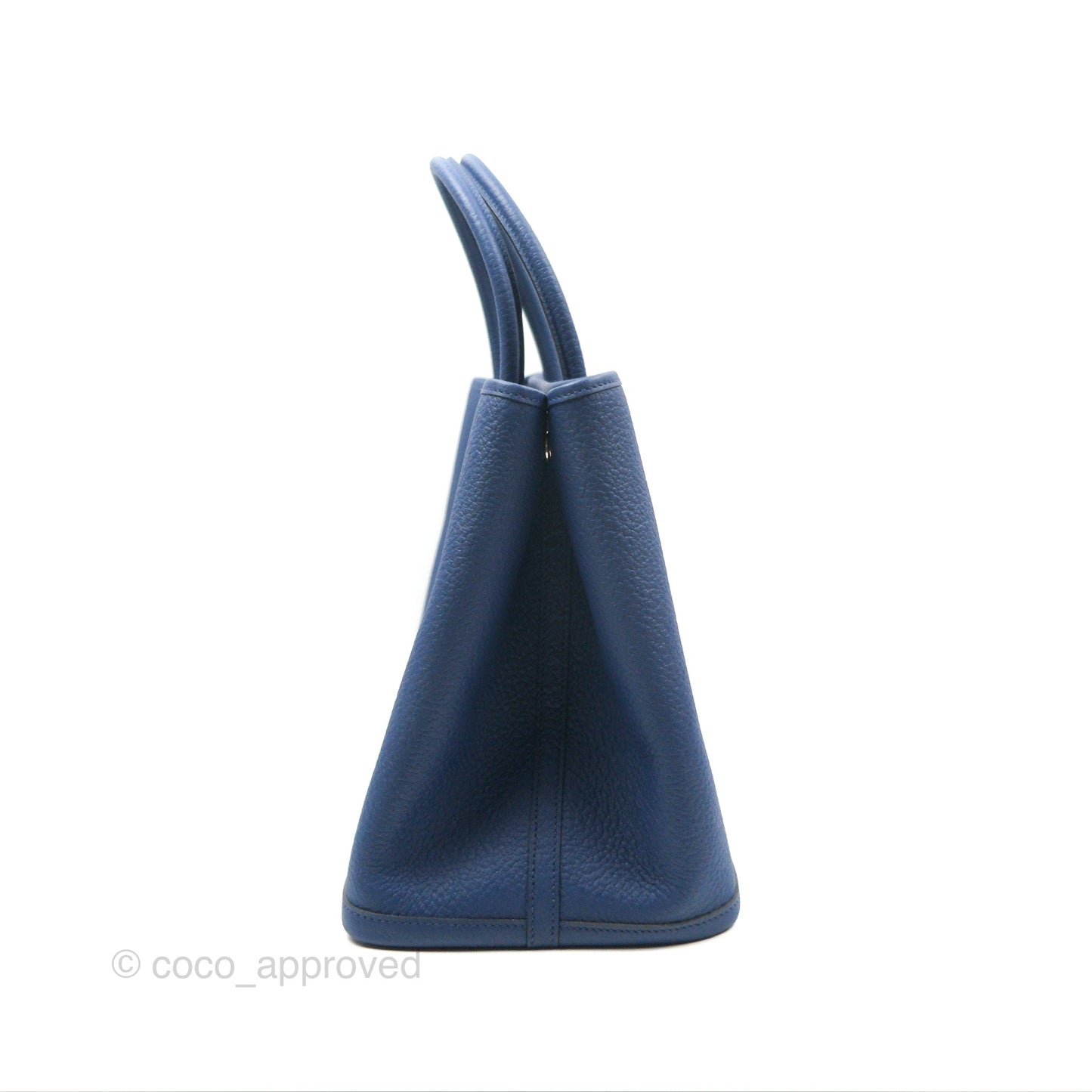 Hermès Garden Pouch 36 Bleu Saphir/ Bordeaux/ Bleu Marine