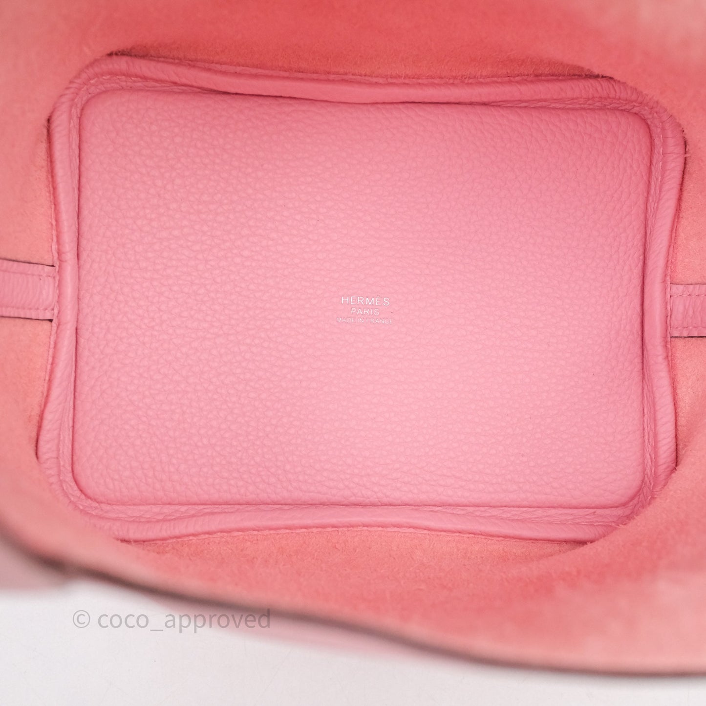 Hermès Picotin 18 Rose Sakura 3Q Clemence Palladium Hardware