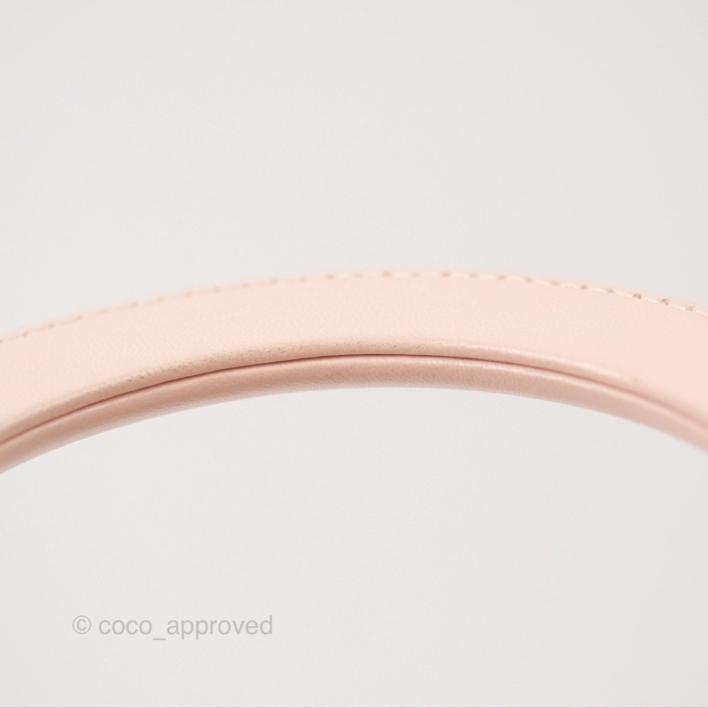 Christian Dior Medium Lady Dior Cannage Light Pink Lambskin Gold Hardware