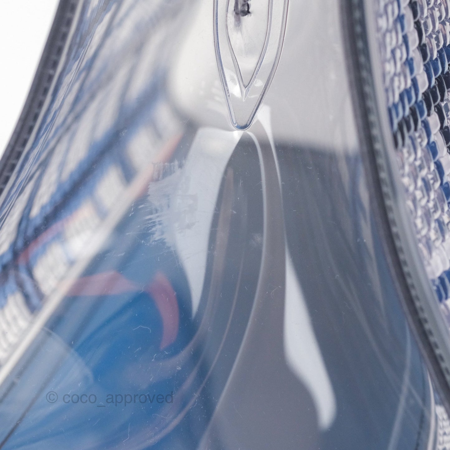 Delvaux Brillant MM Bag PVC Navy