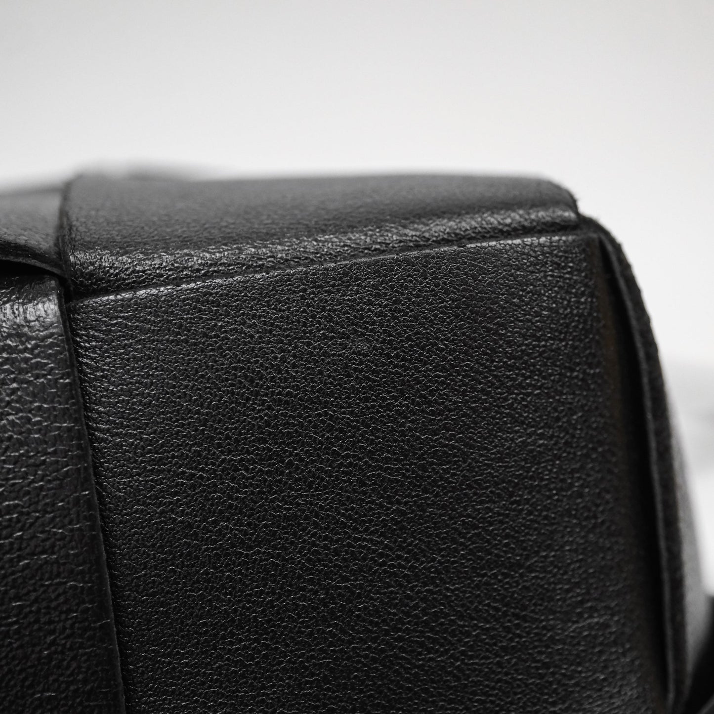 Bottega Veneta Small Cassette Bucket Bag Black Lambskin