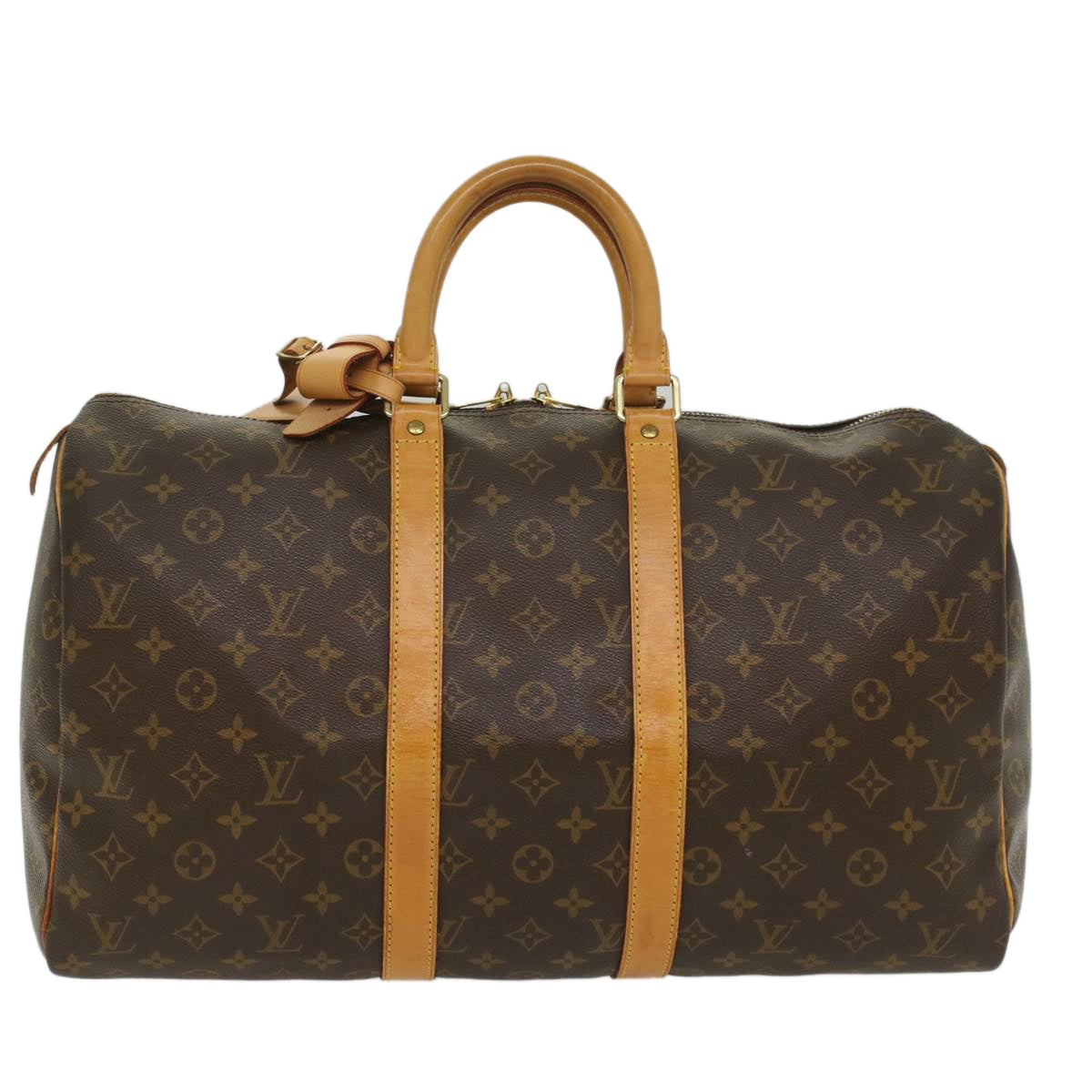 Louis Vuitton Keepall 45  Canvas Travel Bag ()