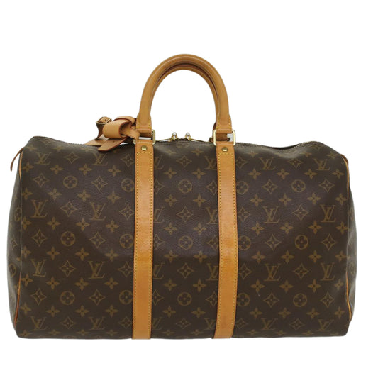Louis Vuitton Keepall 45  Canvas Travel Bag ()