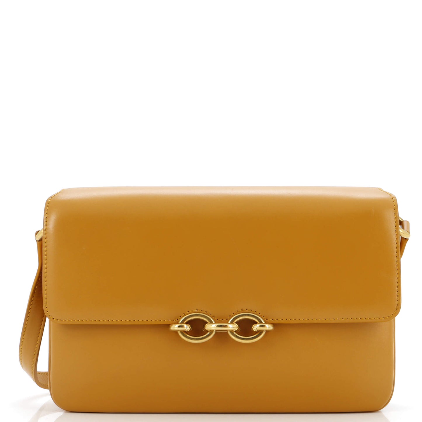 Luxury Saint Laurent Le Maillon Shoulder Bag Leather Medium