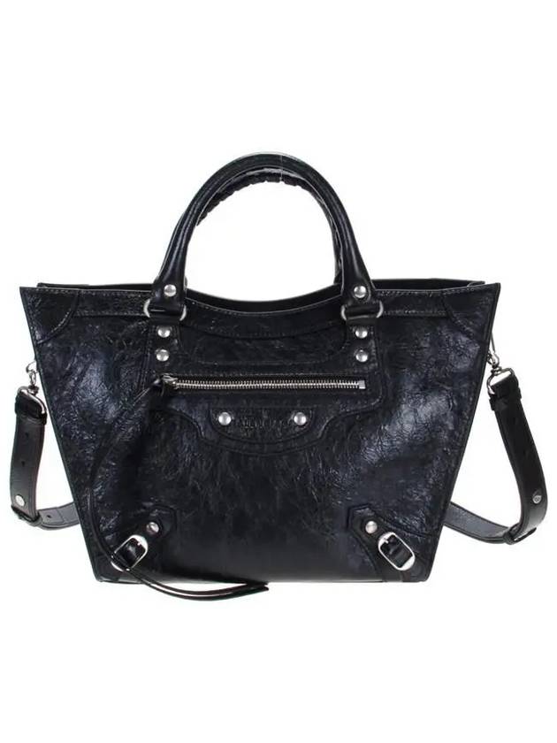 Luxury Balenciaga Neo Classic East West Tote Bag Black