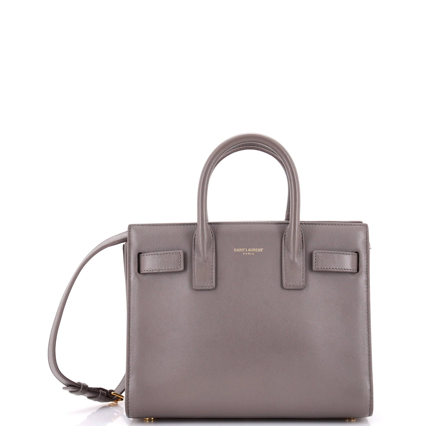 Luxury Saint Laurent Sac de Jour Bag Leather Nano