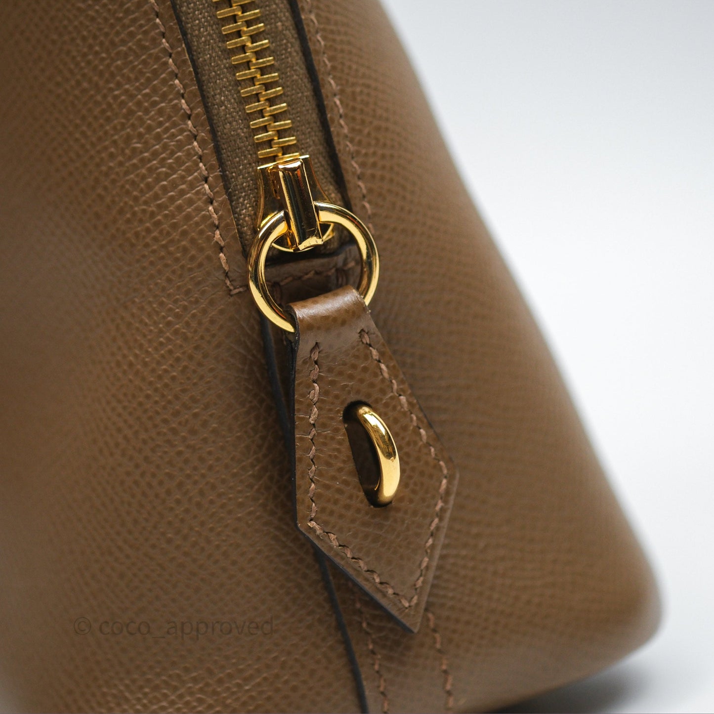 Hermès Bolide 25 Alezan 3G Epsom Gold Hardware