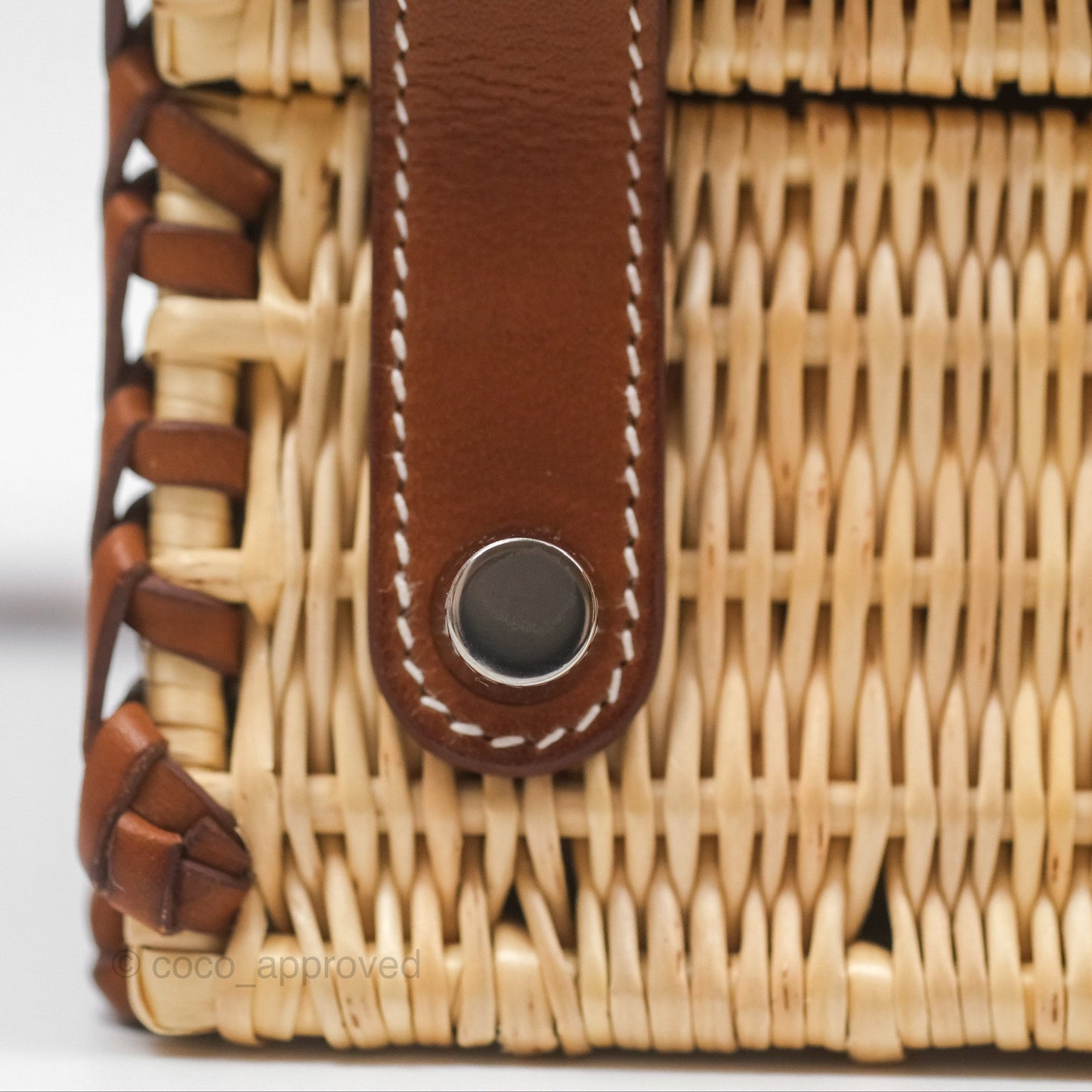 Hermès Birkin Picnic 25 Osier/ Barenia Naturel 27/ Fauve 34 Palladium Hardware