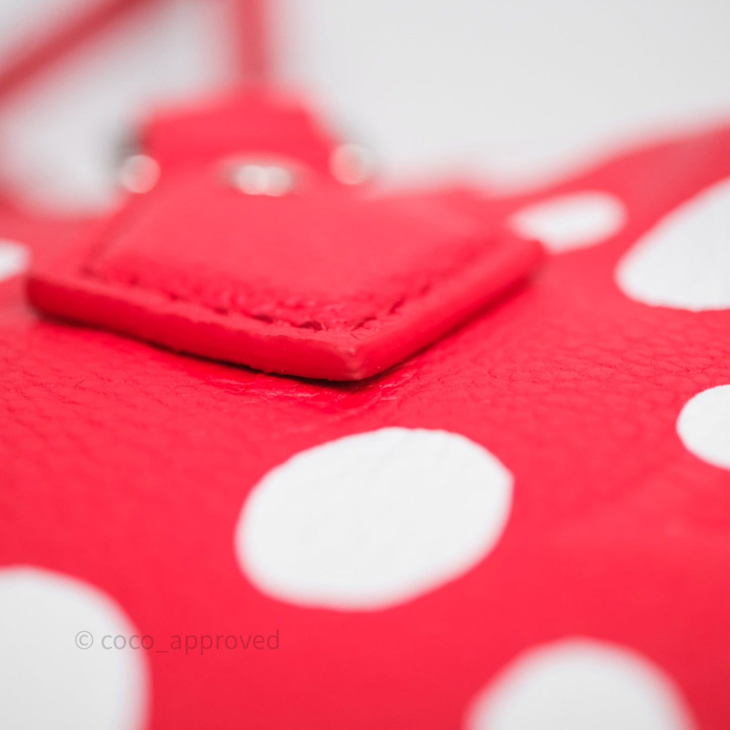 Louis Vuitton x Yayoi Kusama Speedy Bandoulière 20 Red