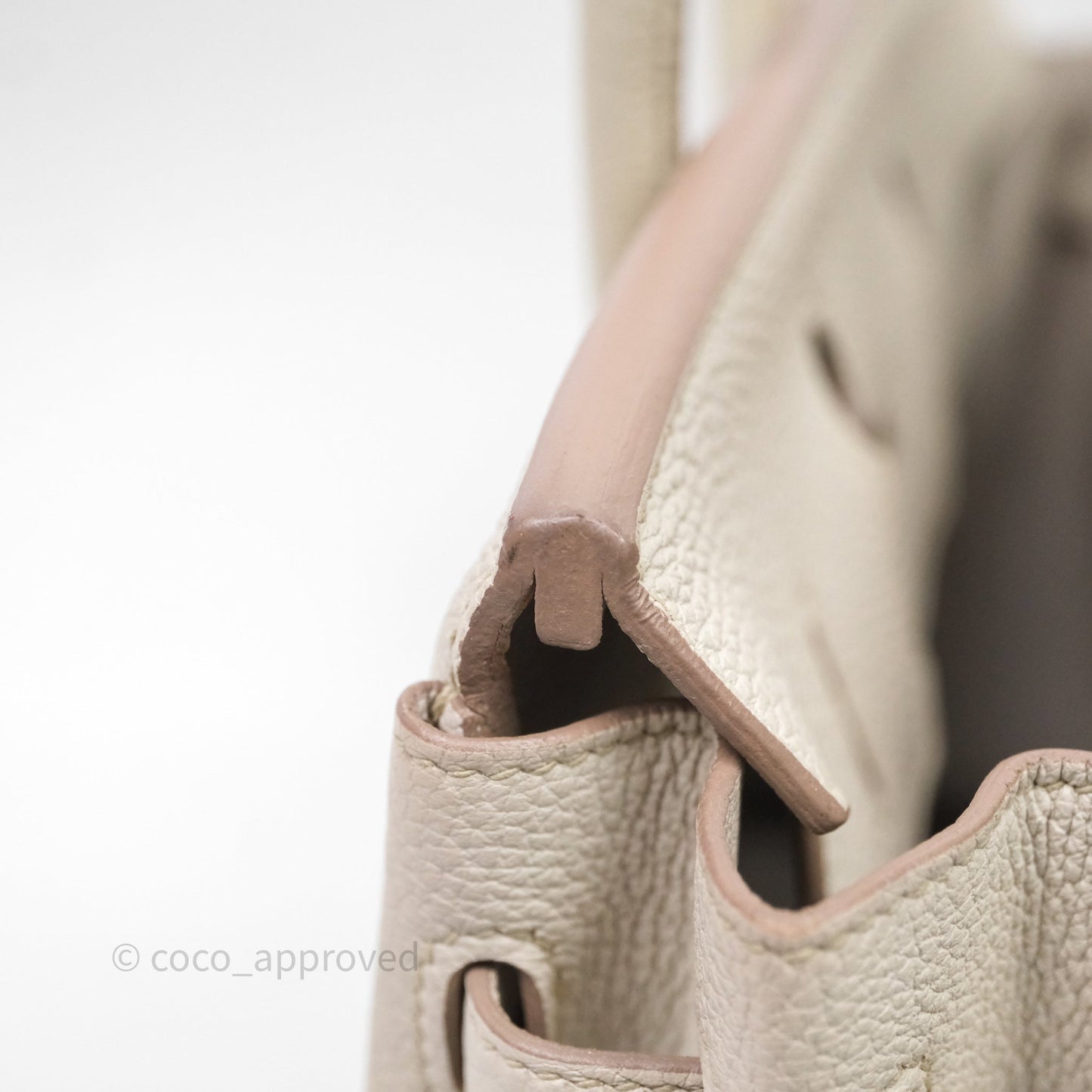 Hermes Birkin 25 Beton Togo Gold Hardware