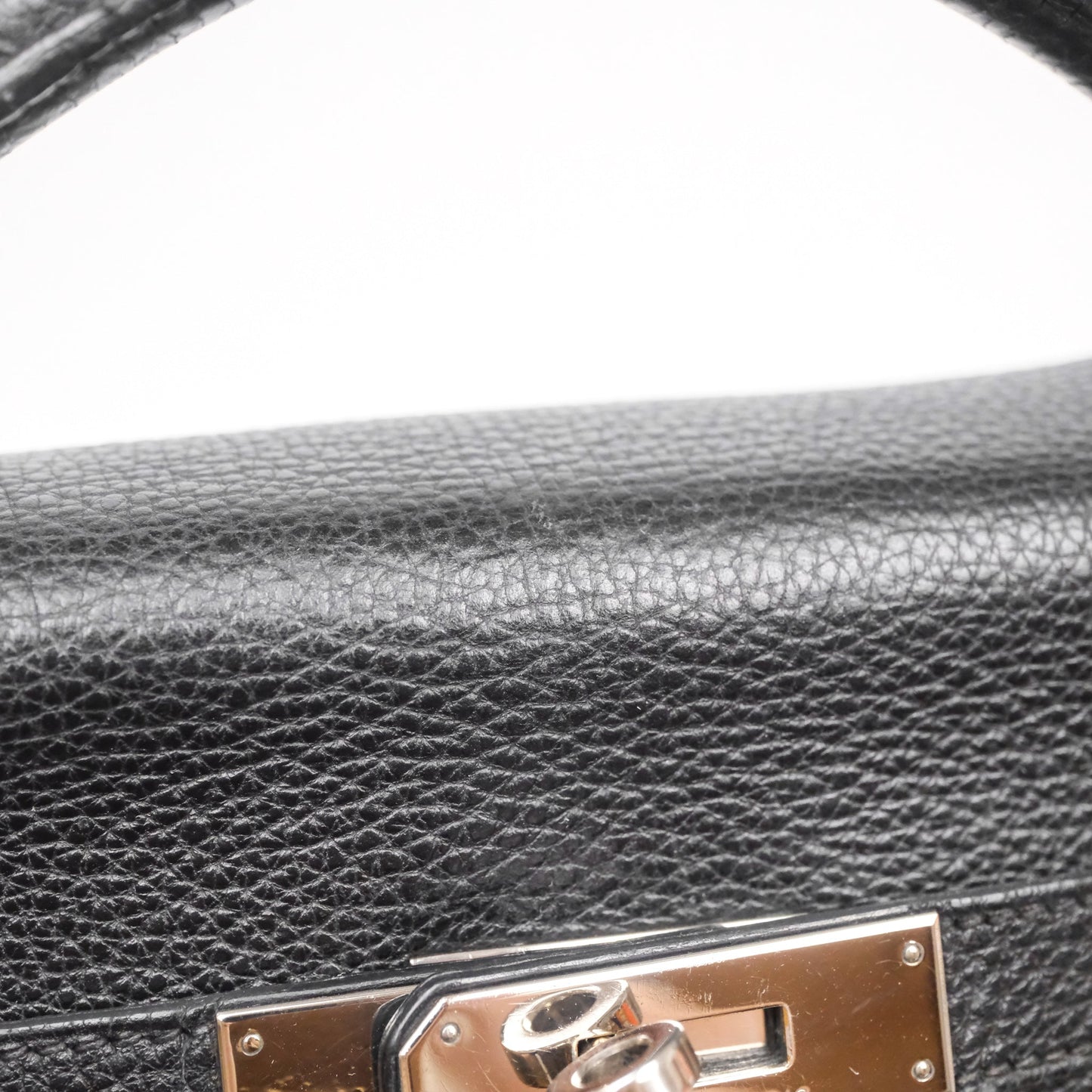 Hermès Kelly Ado Backpack GM Black Noir 89 Togo Palladium Hardware