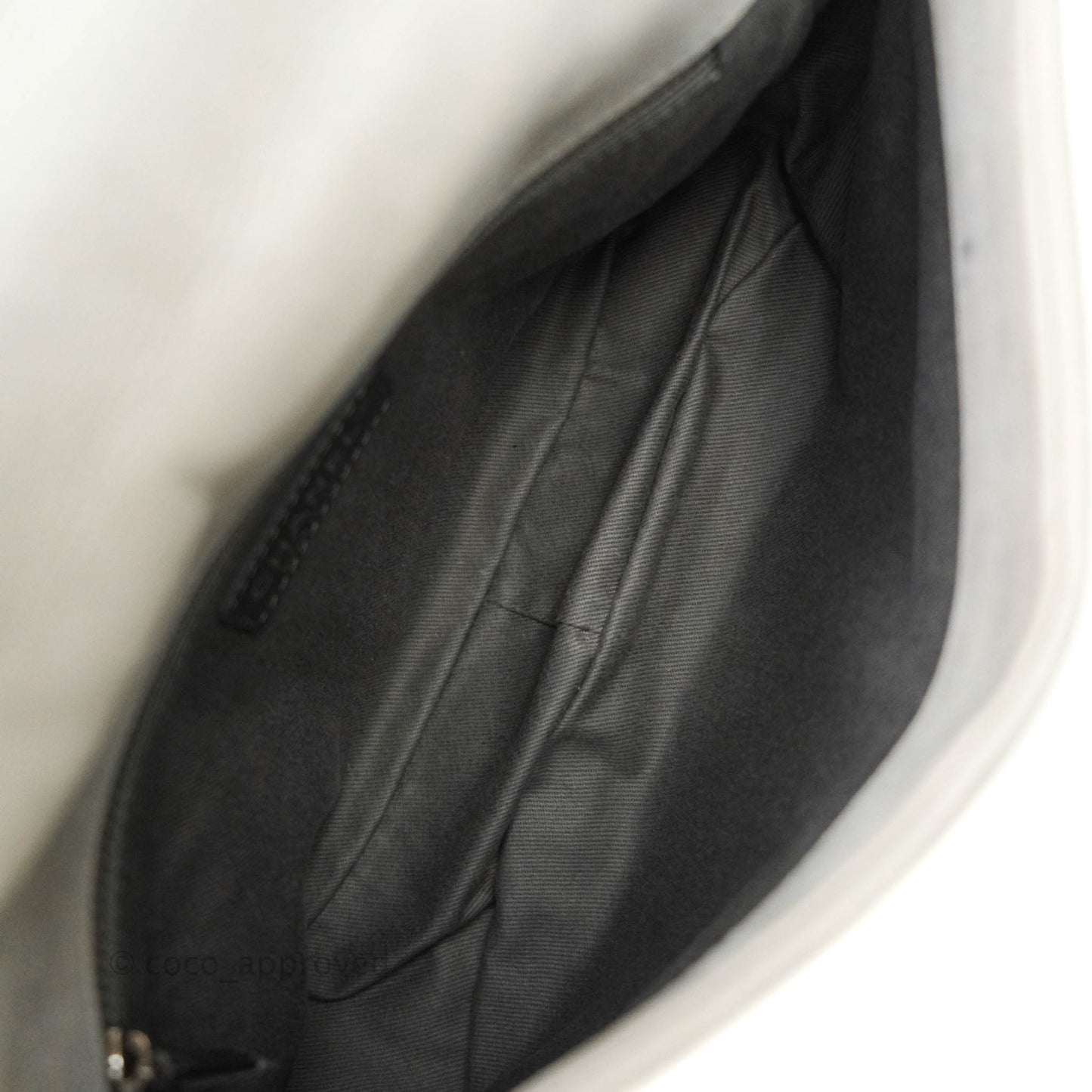 Chanel Flap Bag Iridescent Calfskin Ruthenium Hardware