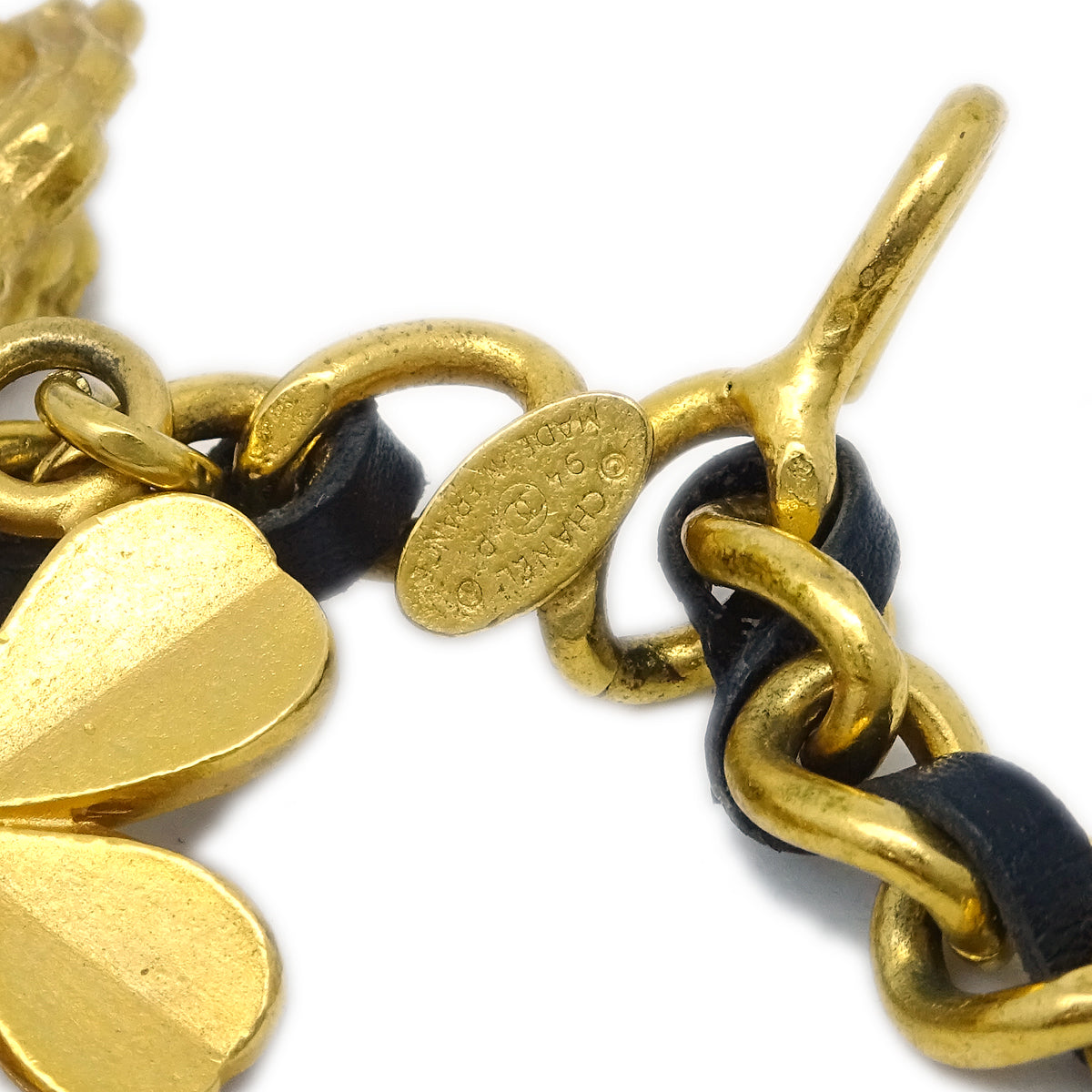 Luxury Chanel Icon Chain Belt 94P Small New