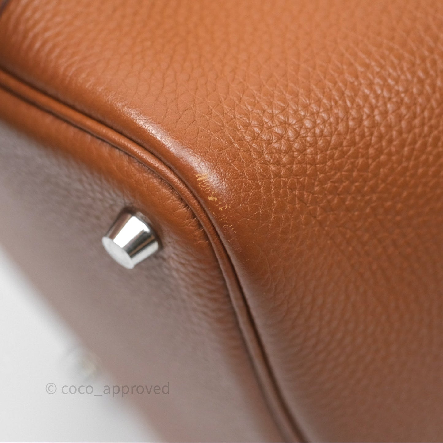 Hermès Picotin 18 Gold 37 Clemence Palladium Hardware