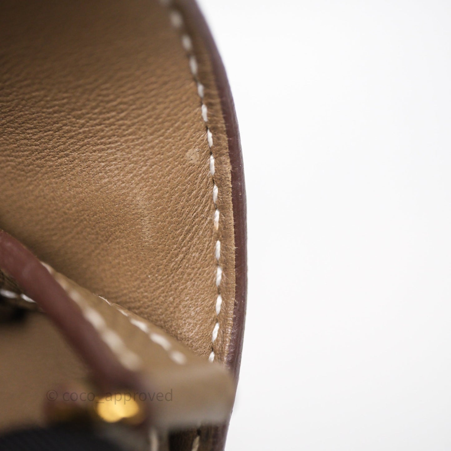 Hermès Constance To Go Wallet Etoupe 18 Epsom Gold Hardware