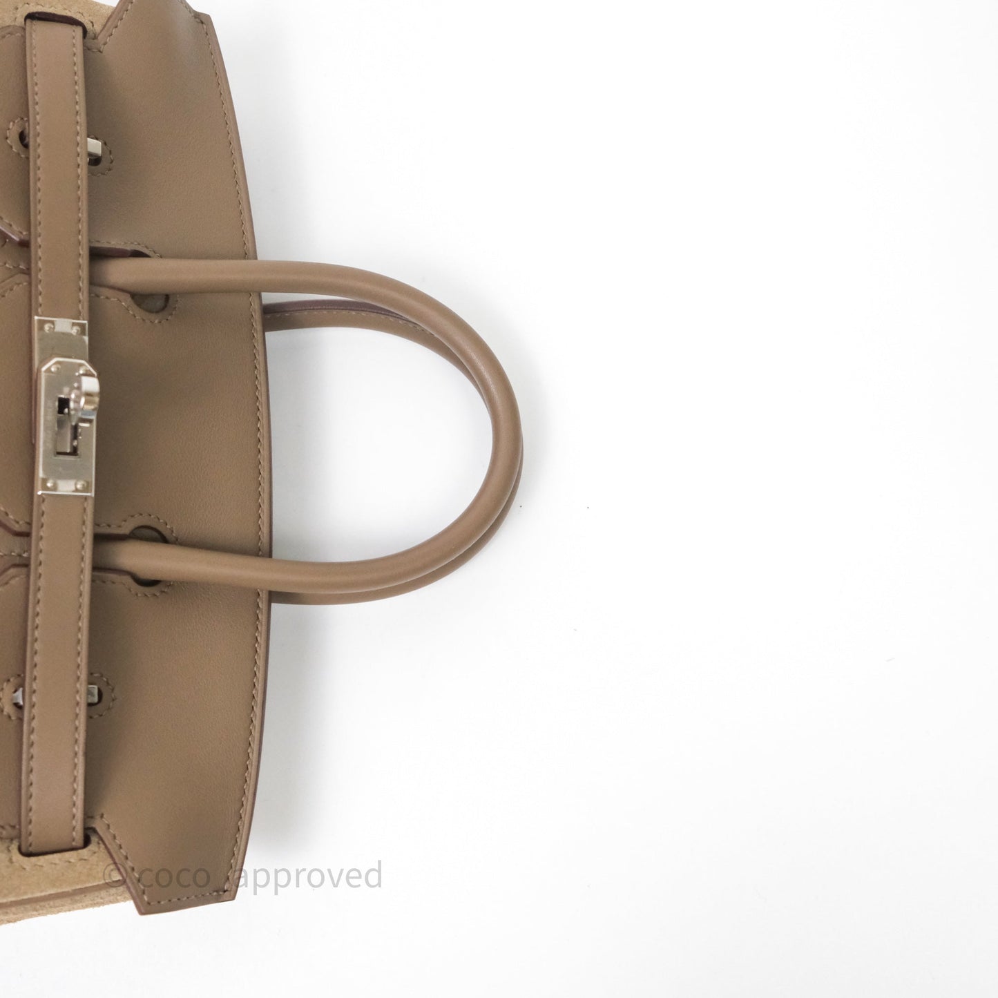 Hermès Birkin 25  Étoupe 18 Grizzly Palladium Hardware