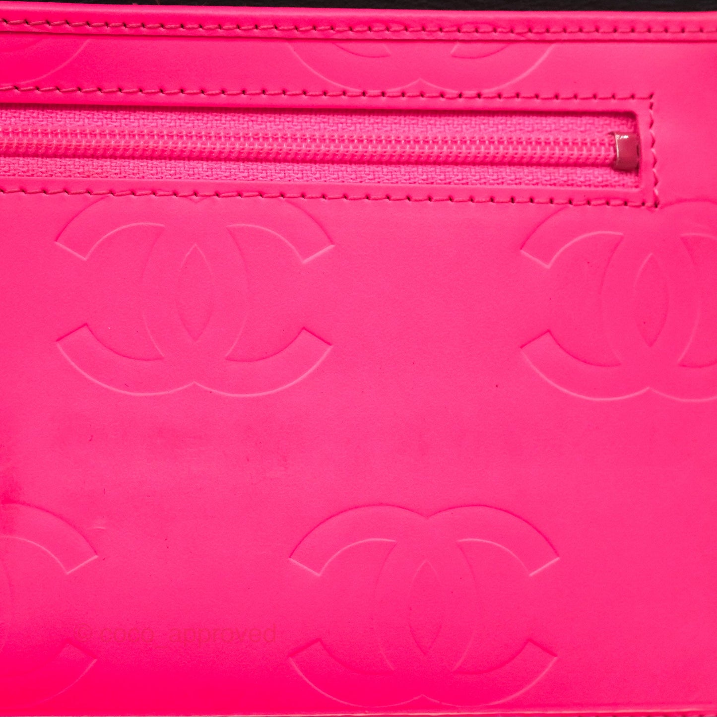 Chanel Quilted Cambon Yen Flap Wallet Black Calfskin Silver Hardware