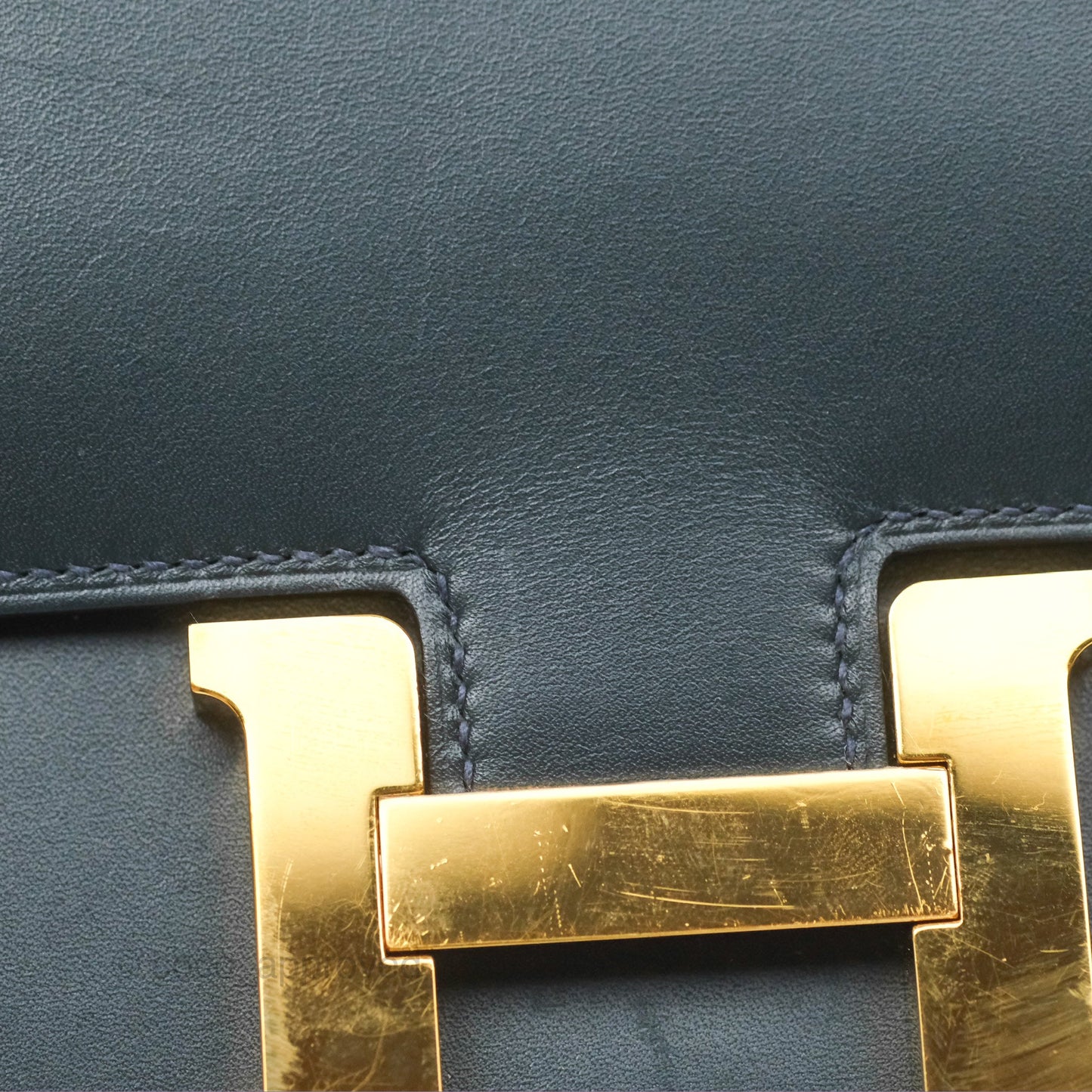 Hermès Constance Mini 18cm Veau Rousseau Veau Monsieur Gold Hardware