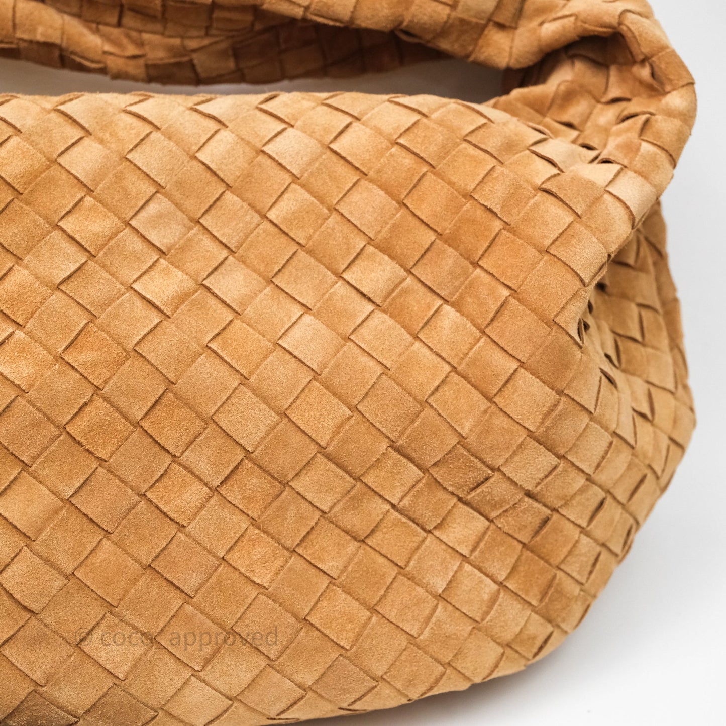 Bottega Veneta Classic Jodie Brown Suede Intrecciato